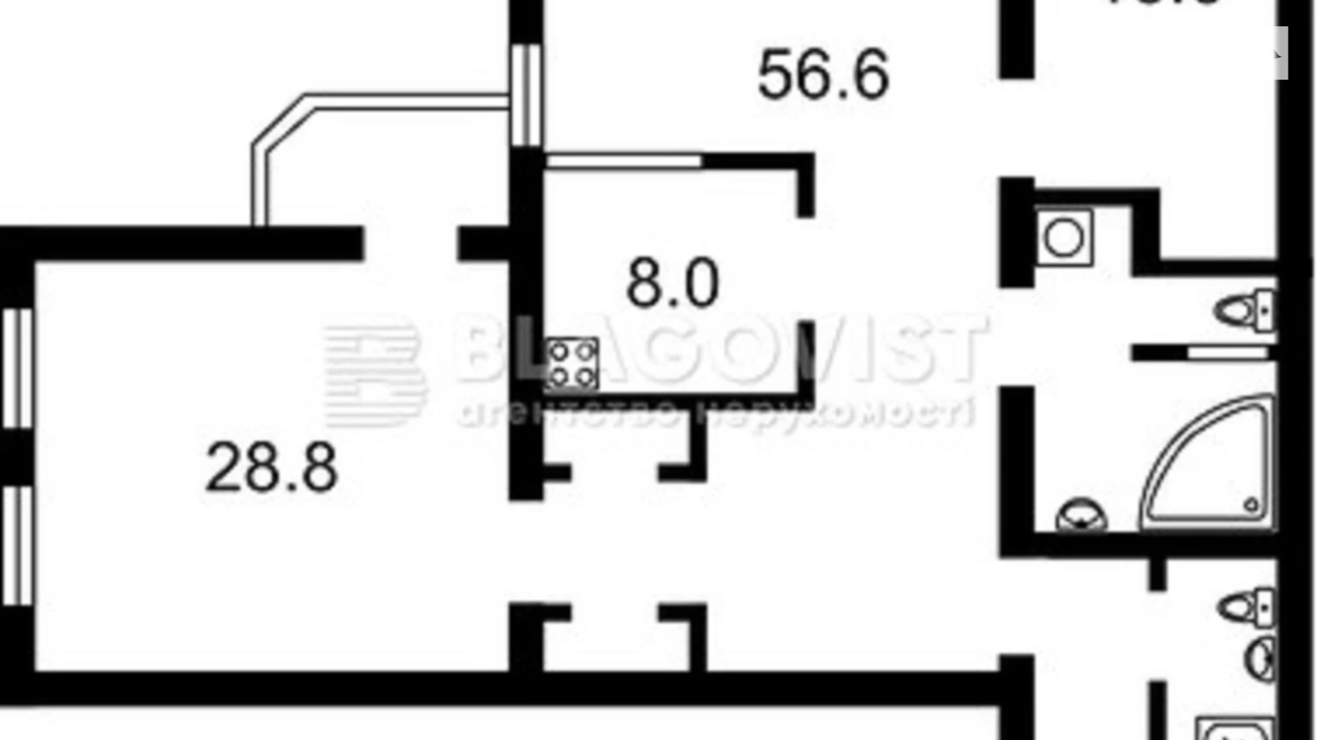 Продается 3-комнатная квартира 159.9 кв. м в Киеве, пер. Бехтеревский, 14 - фото 3