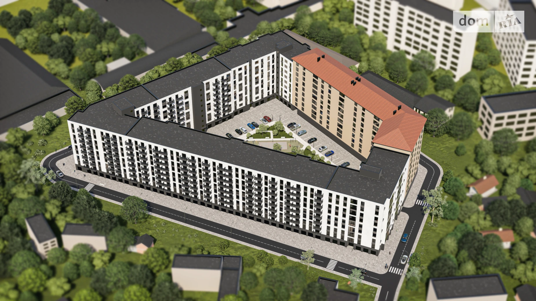 Продается 1-комнатная квартира 41.1 кв. м в Ивано-Франковске, ул. Урожайная, 7 - фото 2