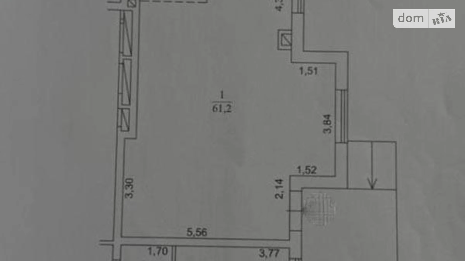 Сдается в аренду помещения свободного назначения 70 кв. м в 1-этажном здании, цена: 18500 грн - фото 5