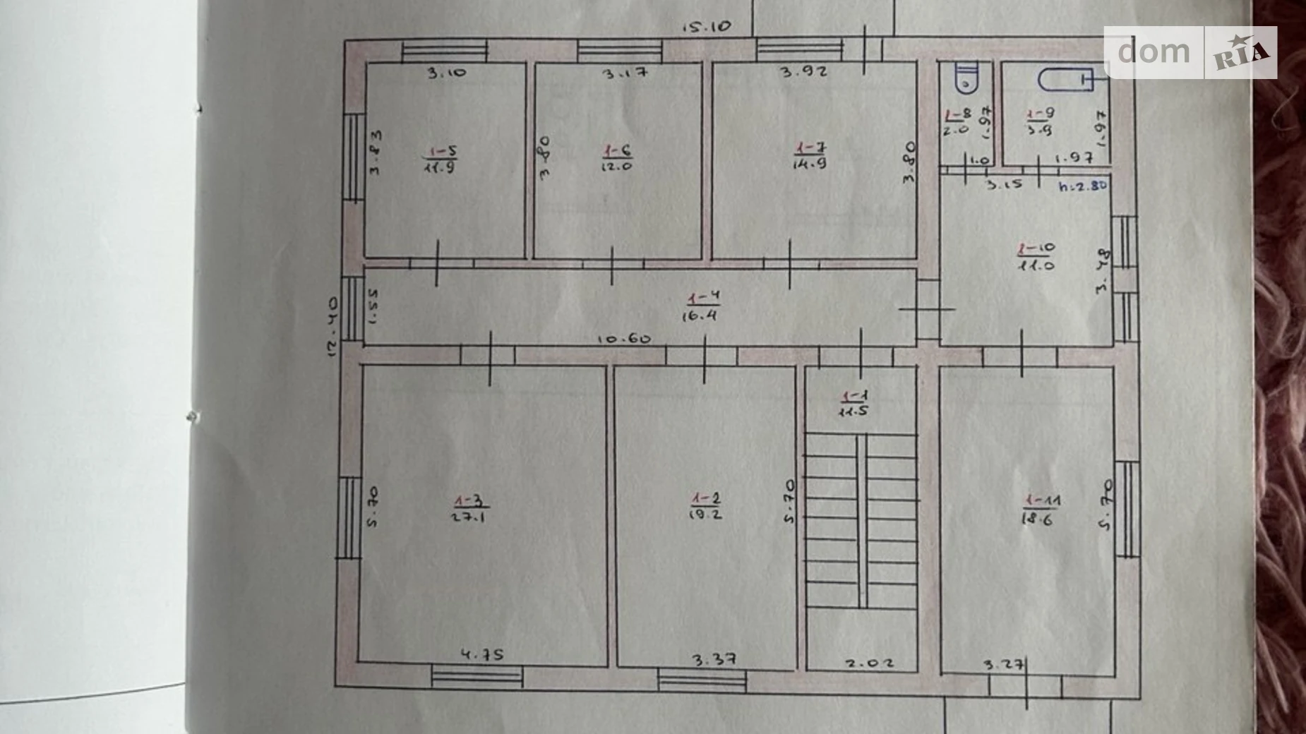 Продается одноэтажный дом 185 кв. м с гаражом, цена: 60000 $ - фото 3