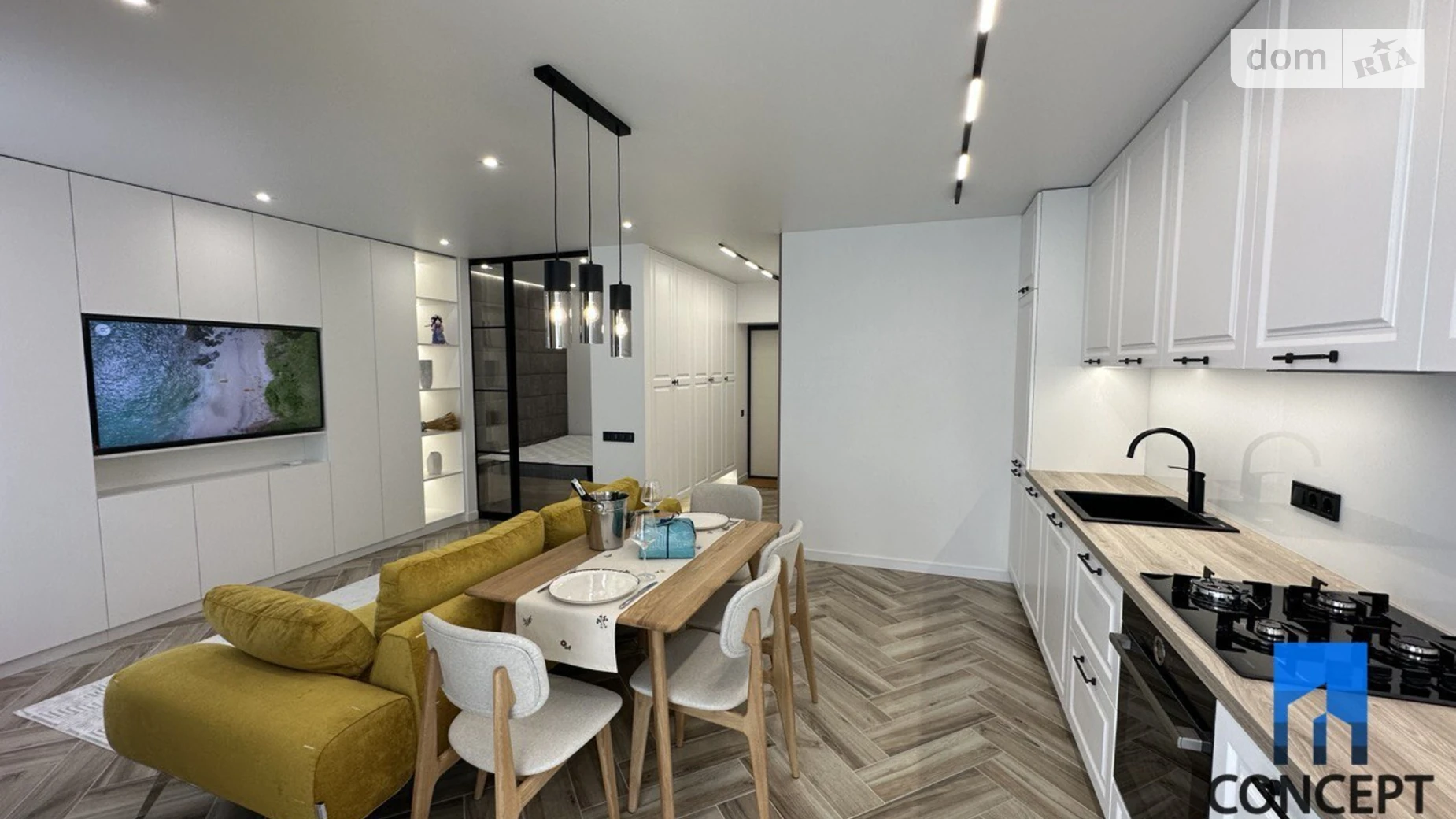 Сдается в аренду 1-комнатная квартира 45.1 кв. м в Днепре, Запорожское шоссе - фото 3