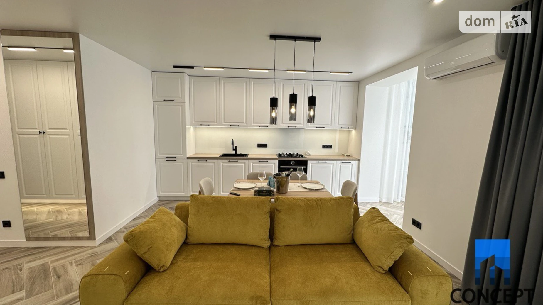 Сдается в аренду 1-комнатная квартира 45.1 кв. м в Днепре, Запорожское шоссе - фото 2