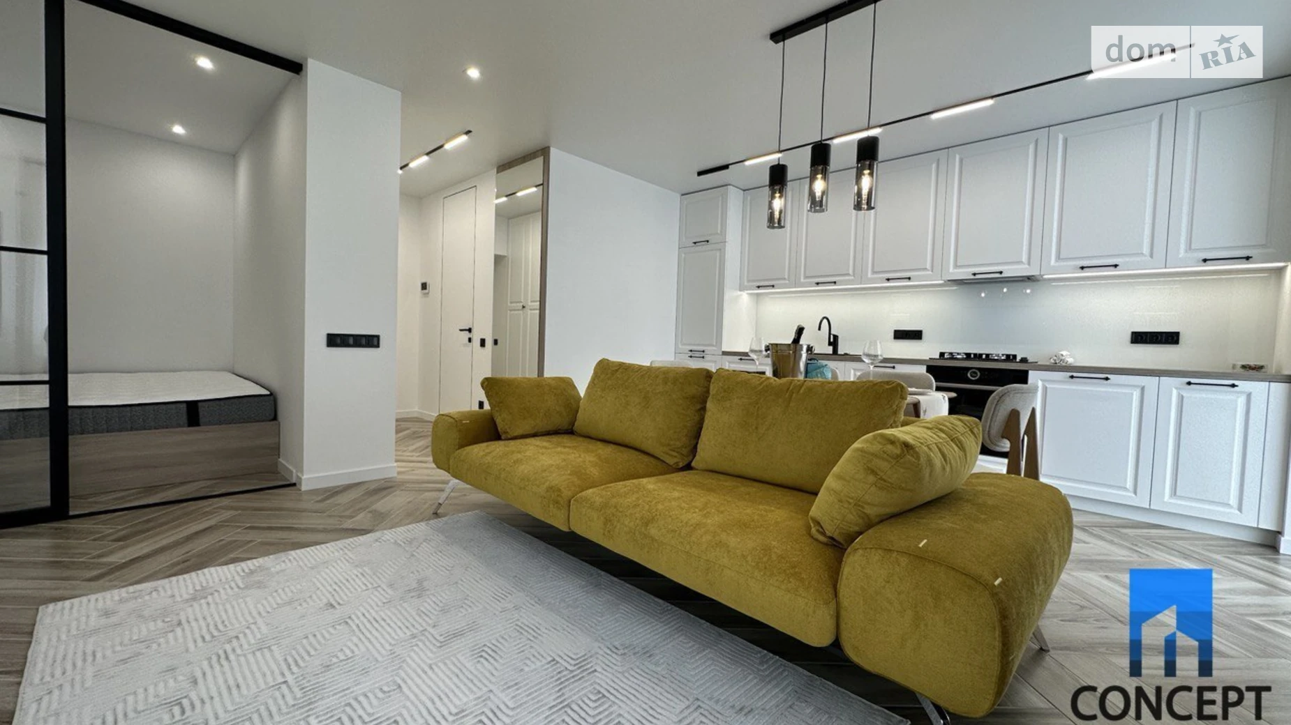 Сдается в аренду 1-комнатная квартира 45.1 кв. м в Днепре, Запорожское шоссе - фото 5