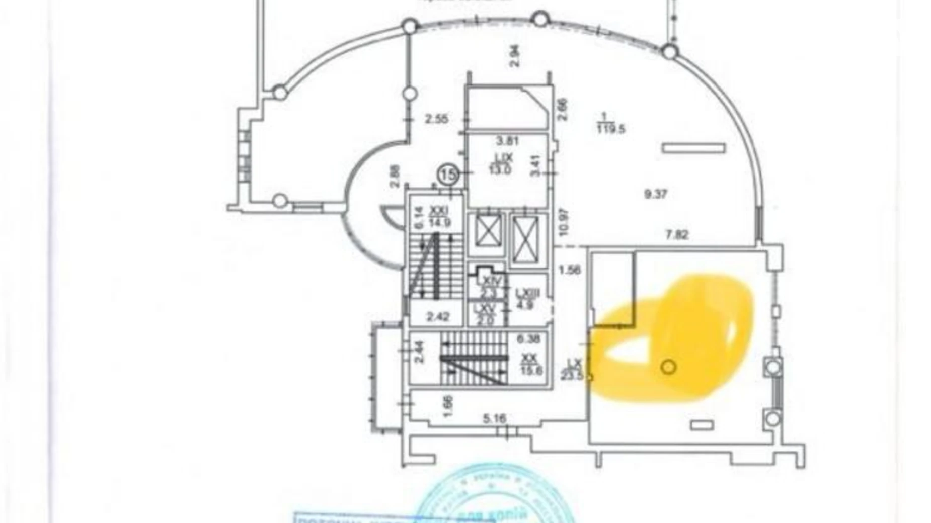 Сдается в аренду офис 137 кв. м в бизнес-центре, цена: 1193 $ - фото 2