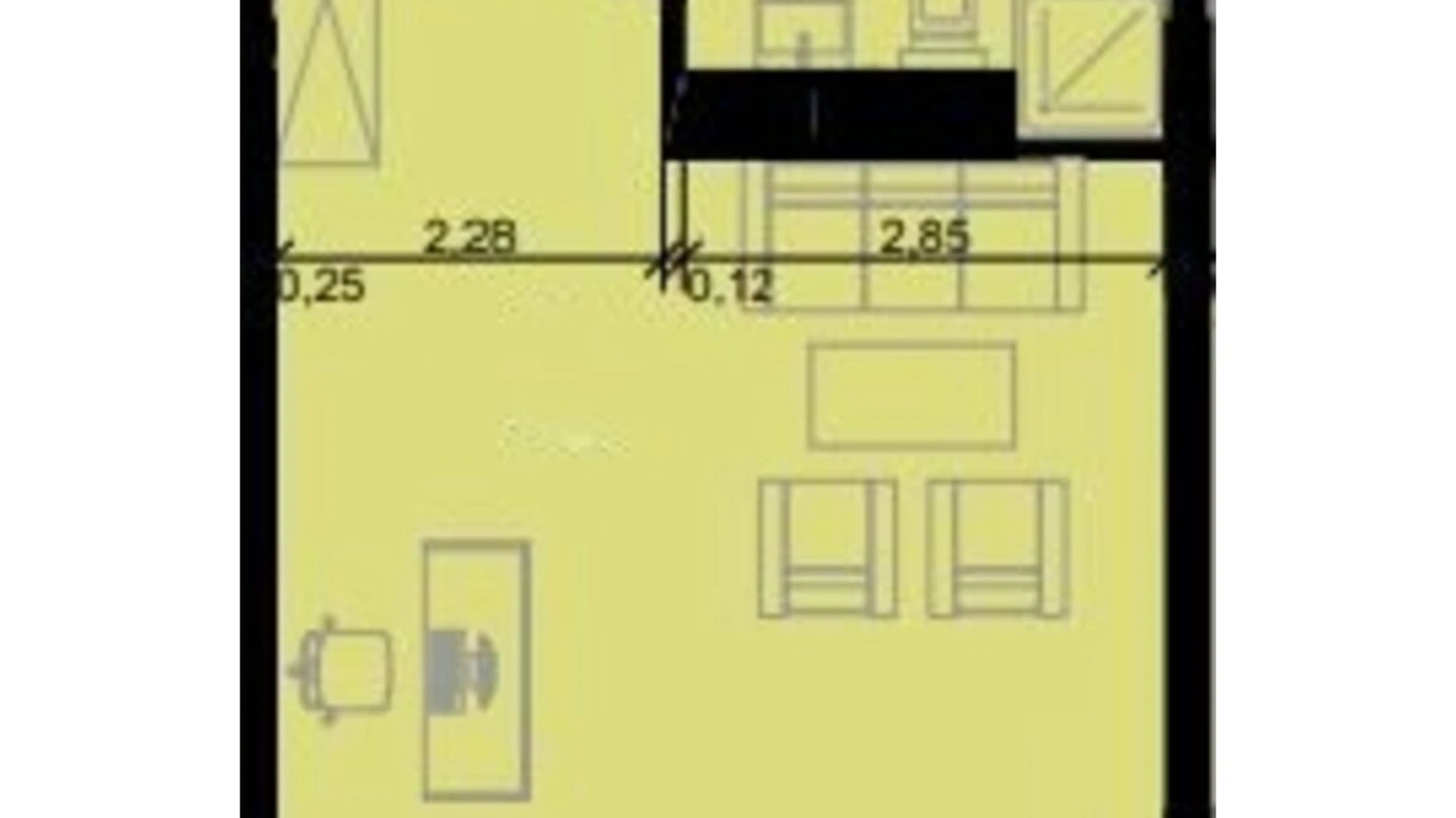 Продается офис 34.1 кв. м в бизнес-центре, цена: 24744 $ - фото 2