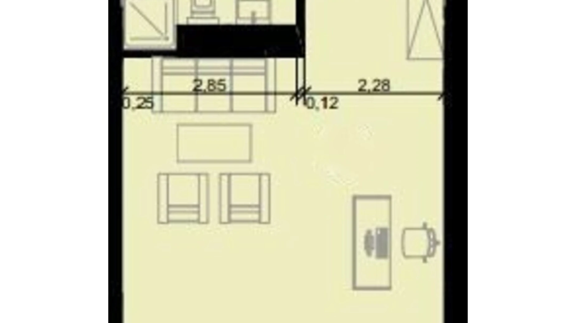 Продается офис 34.1 кв. м в бизнес-центре, цена: 24660 $ - фото 2