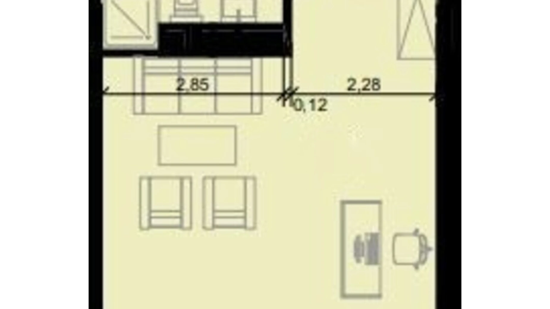 Продается офис 34.1 кв. м в бизнес-центре, цена: 24744 $ - фото 2