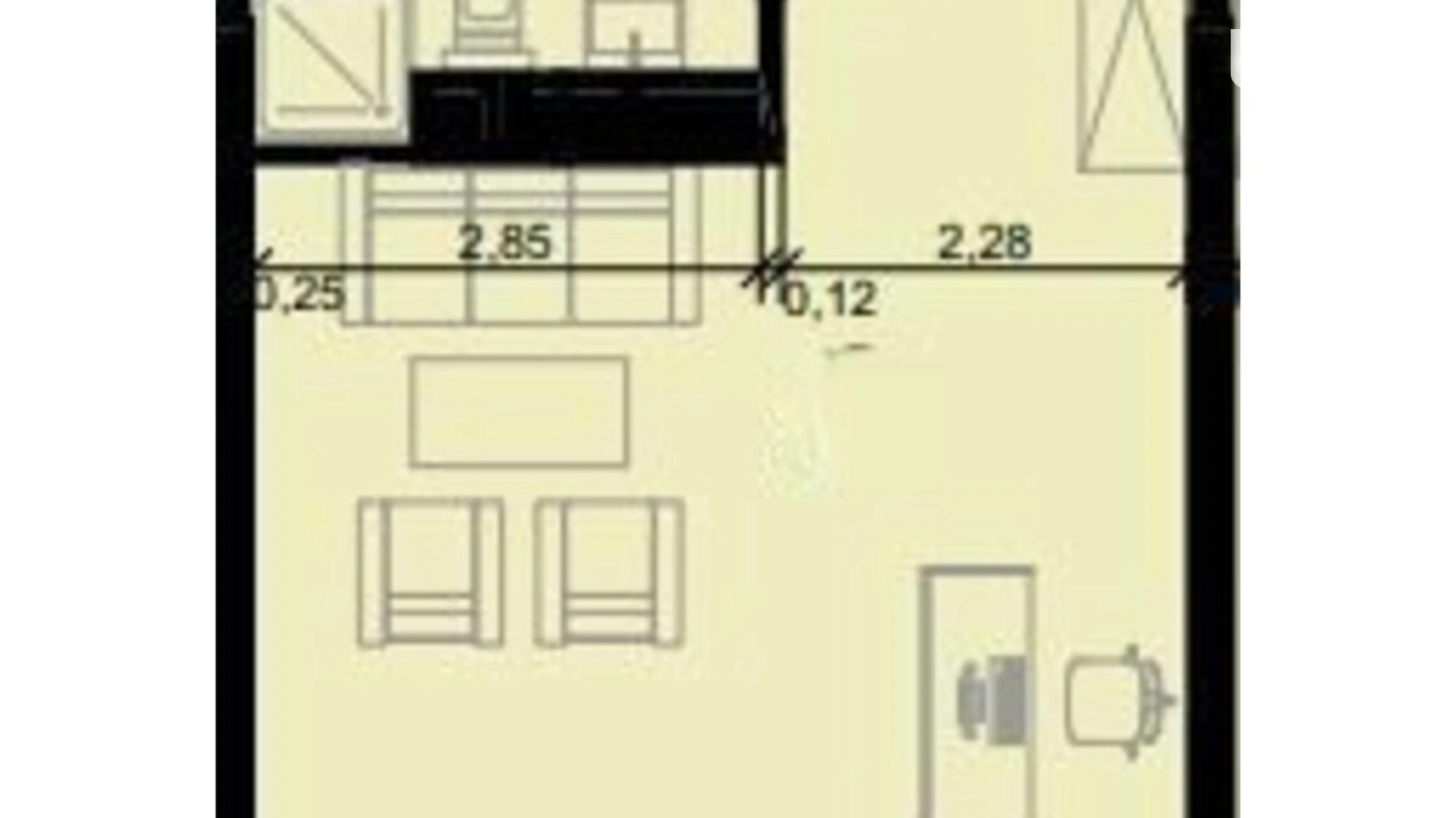 Продается офис 34.1 кв. м в бизнес-центре, цена: 24744 $ - фото 2