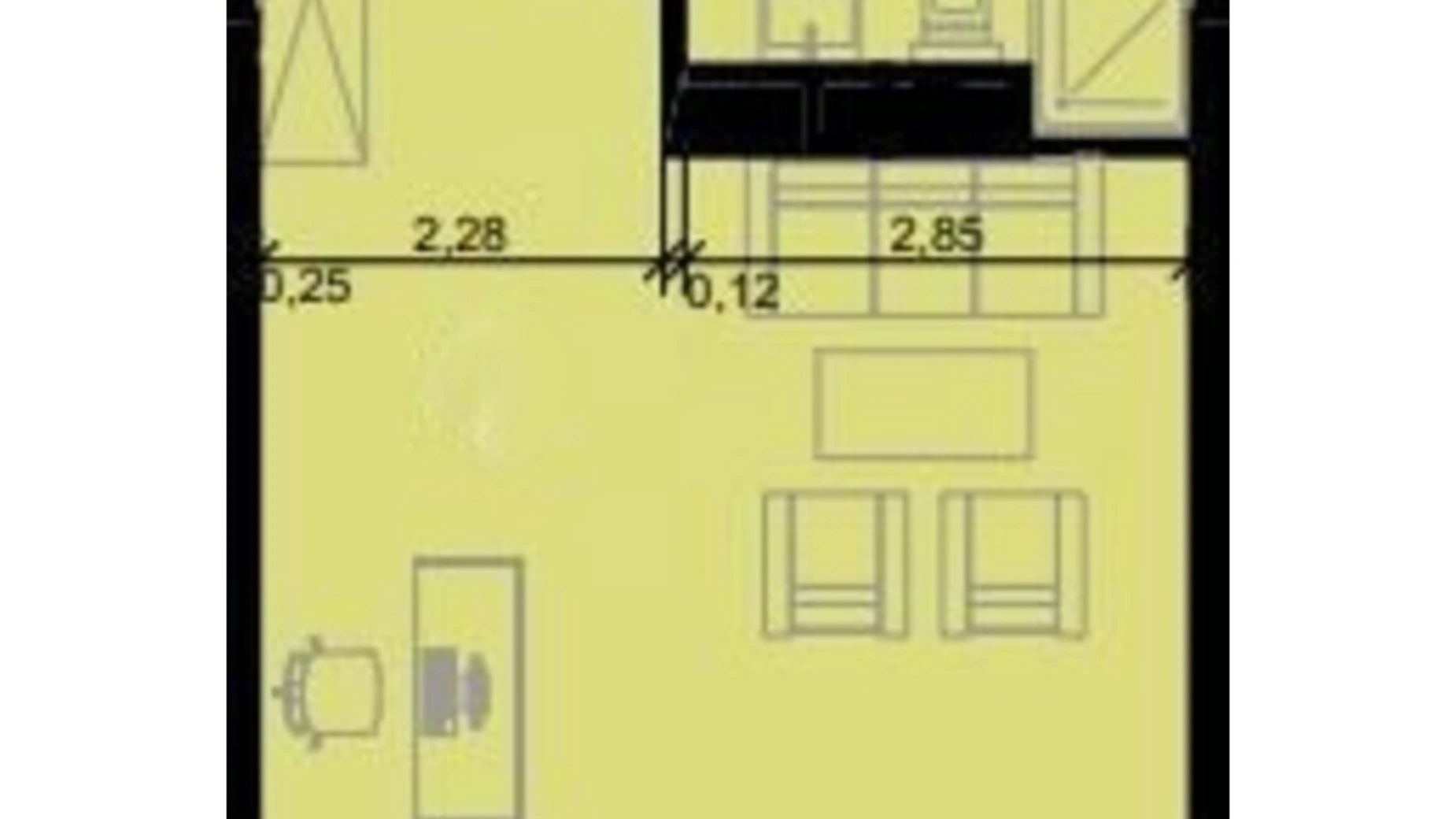 Продается офис 34.1 кв. м в бизнес-центре, цена: 24744 $ - фото 2