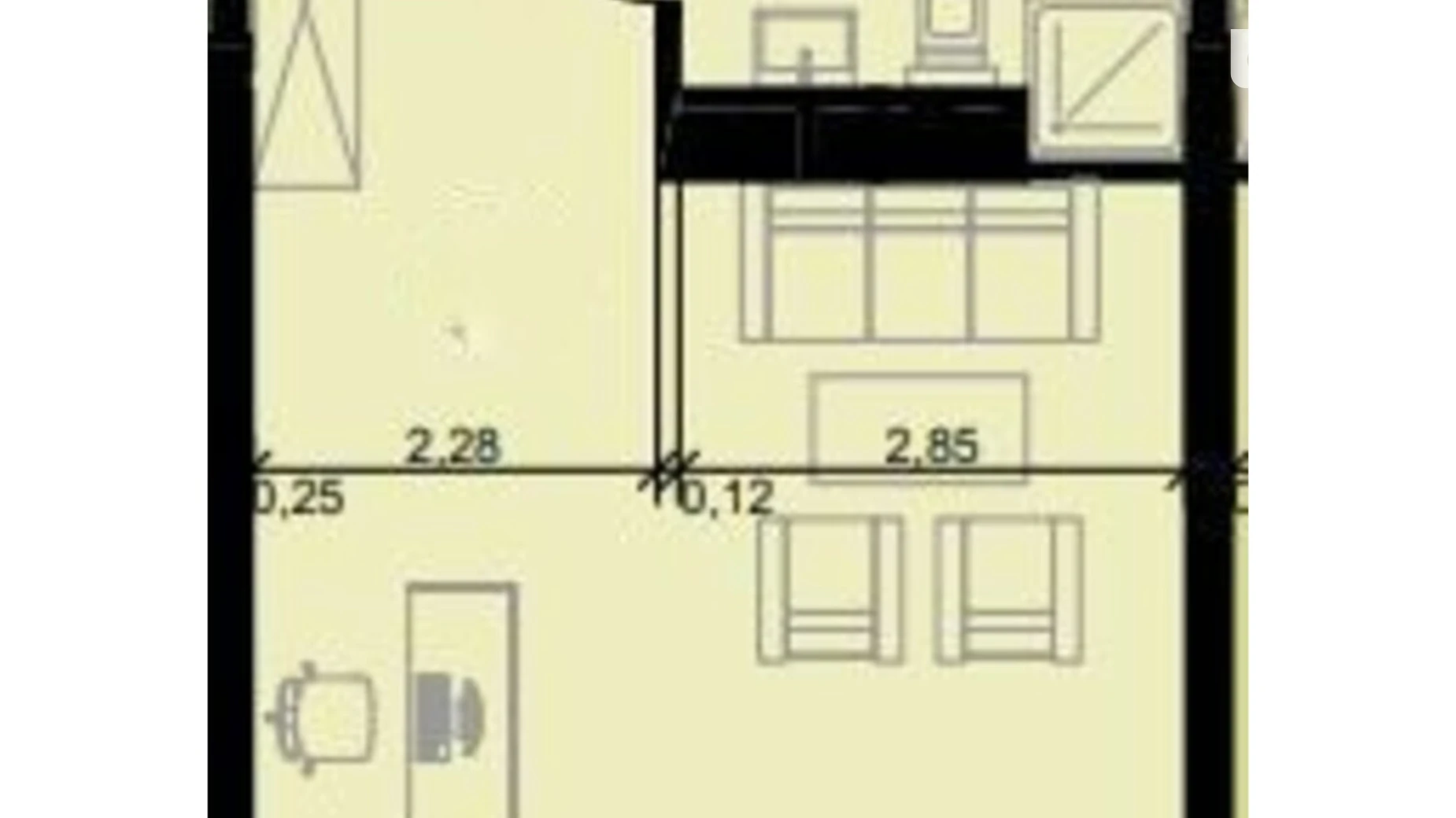 Продается офис 34.1 кв. м в бизнес-центре, цена: 24744 $ - фото 2