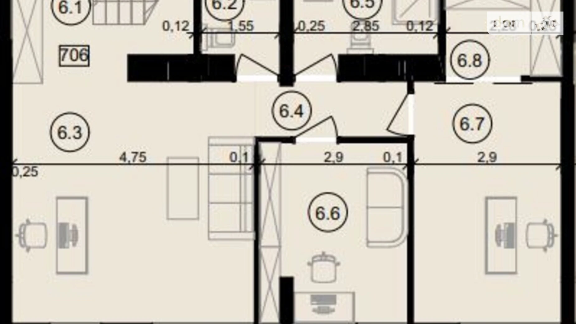 Продается офис 78.16 кв. м в бизнес-центре, цена: 56715 $ - фото 2