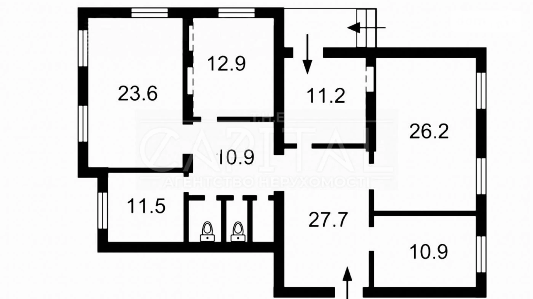 ул. Панаса Мирного, 1 Печерск Киев Печерская, цена: 450000 $ - фото 2