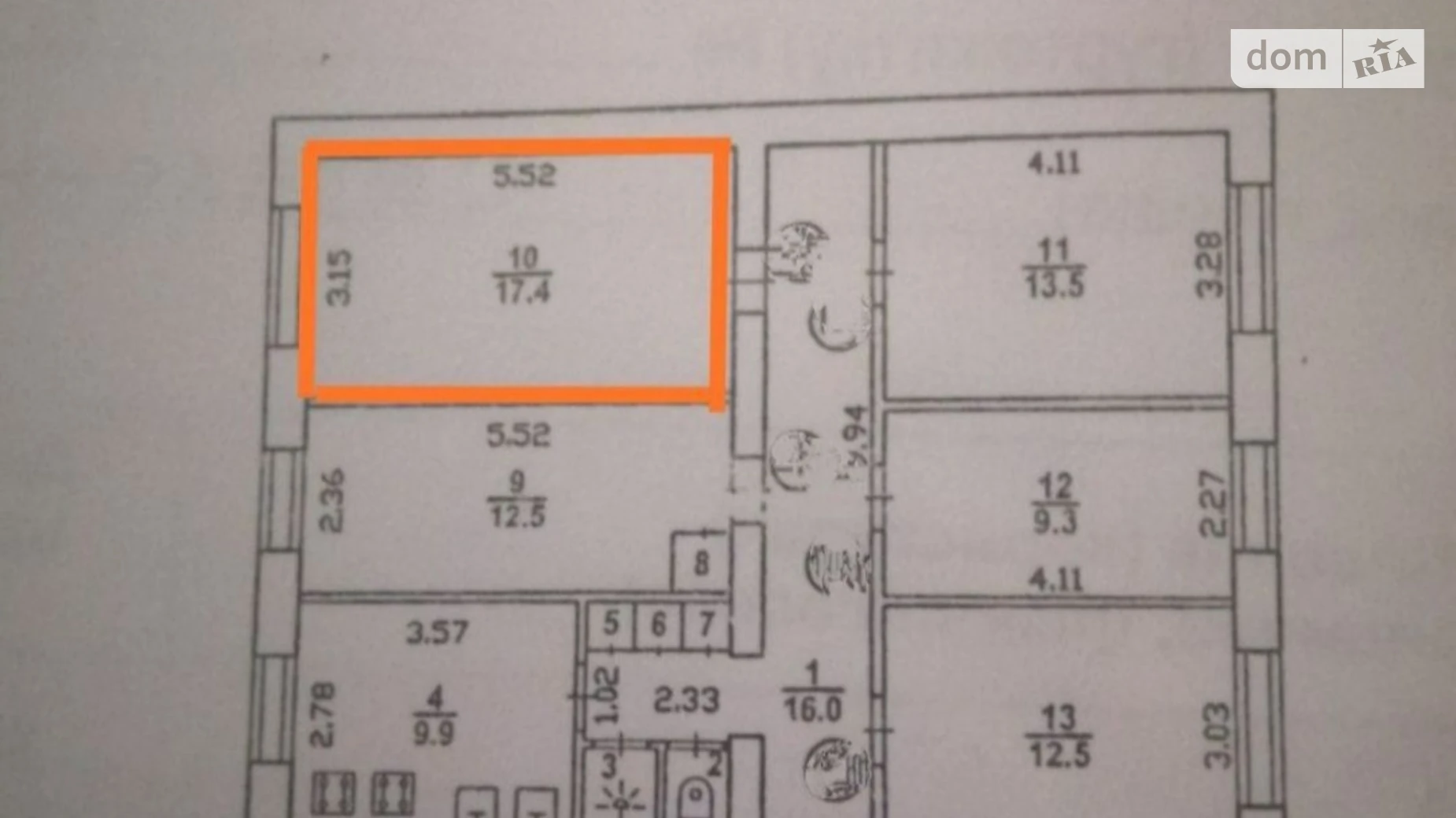 Продается комната 17.4 кв. м в Одессе, цена: 9999 $ - фото 2