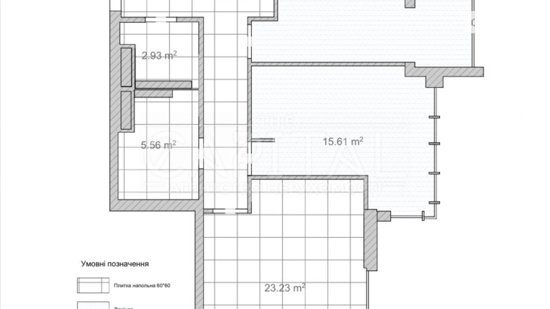 Продается 2-комнатная квартира 82.09 кв. м в Киеве, ул. Андрея Верхогляда(Драгомирова), 1-20А - фото 3