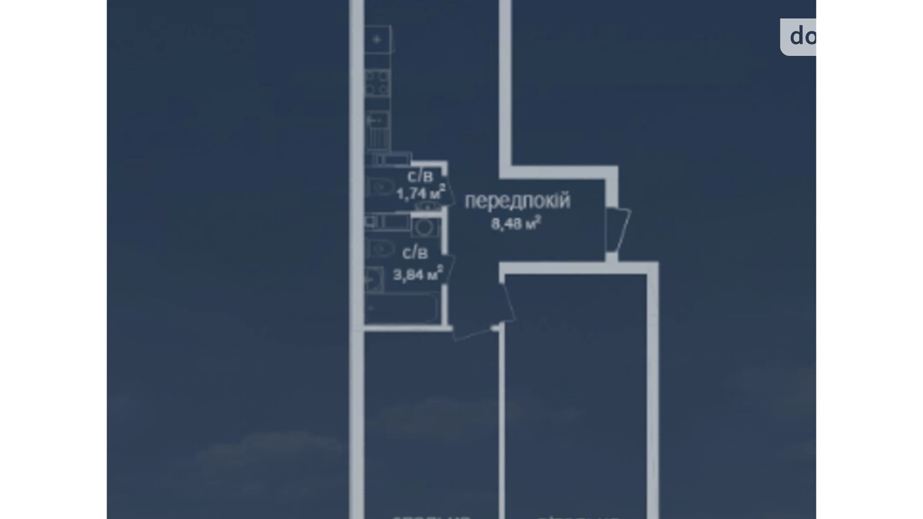 Продається 2-кімнатна квартира 73.25 кв. м у Києві, вул. Академіка Заболотного, 152 - фото 4