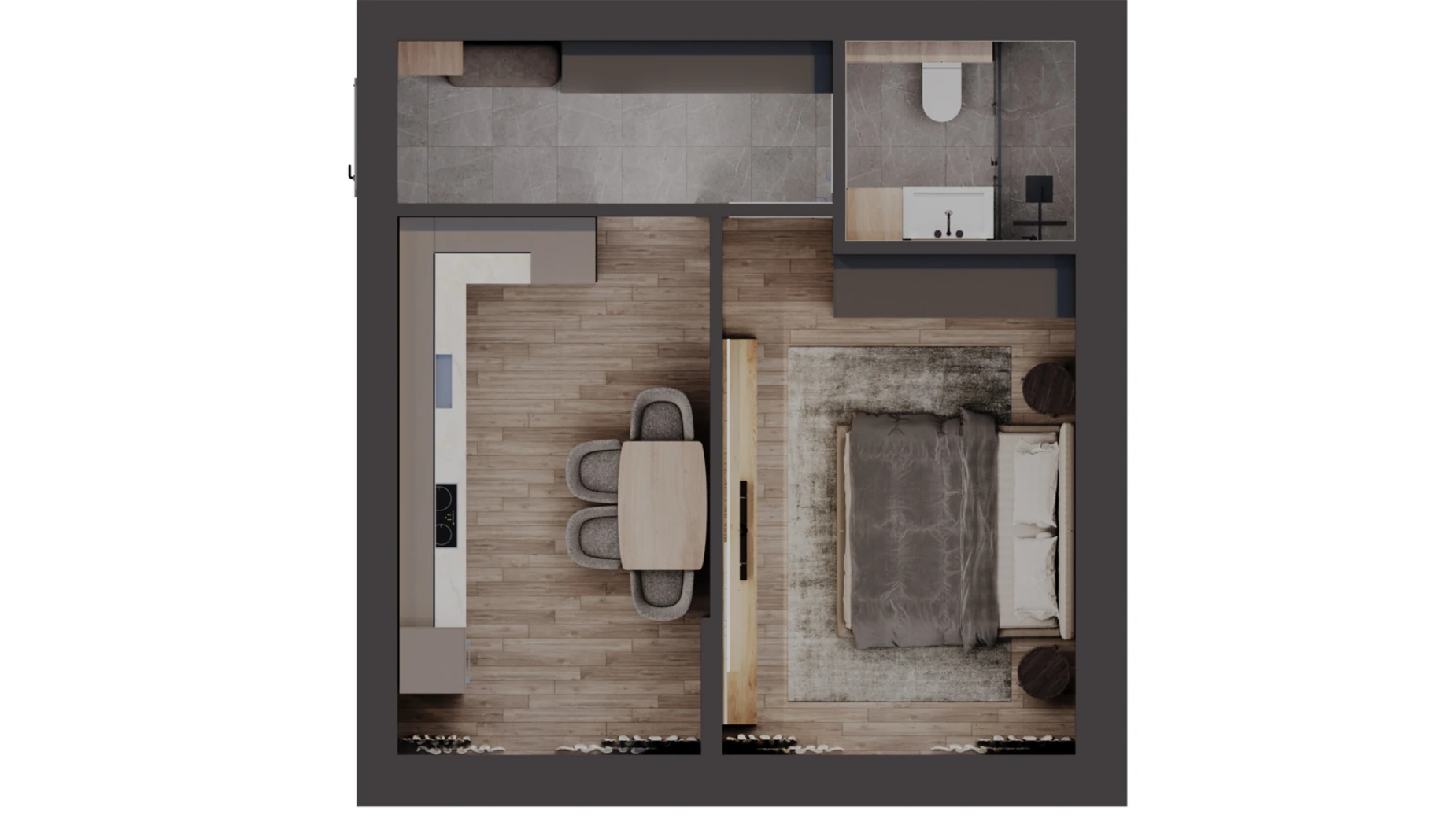 Продается 1-комнатная квартира 40 кв. м в Чагоре, ул. Международная - фото 5