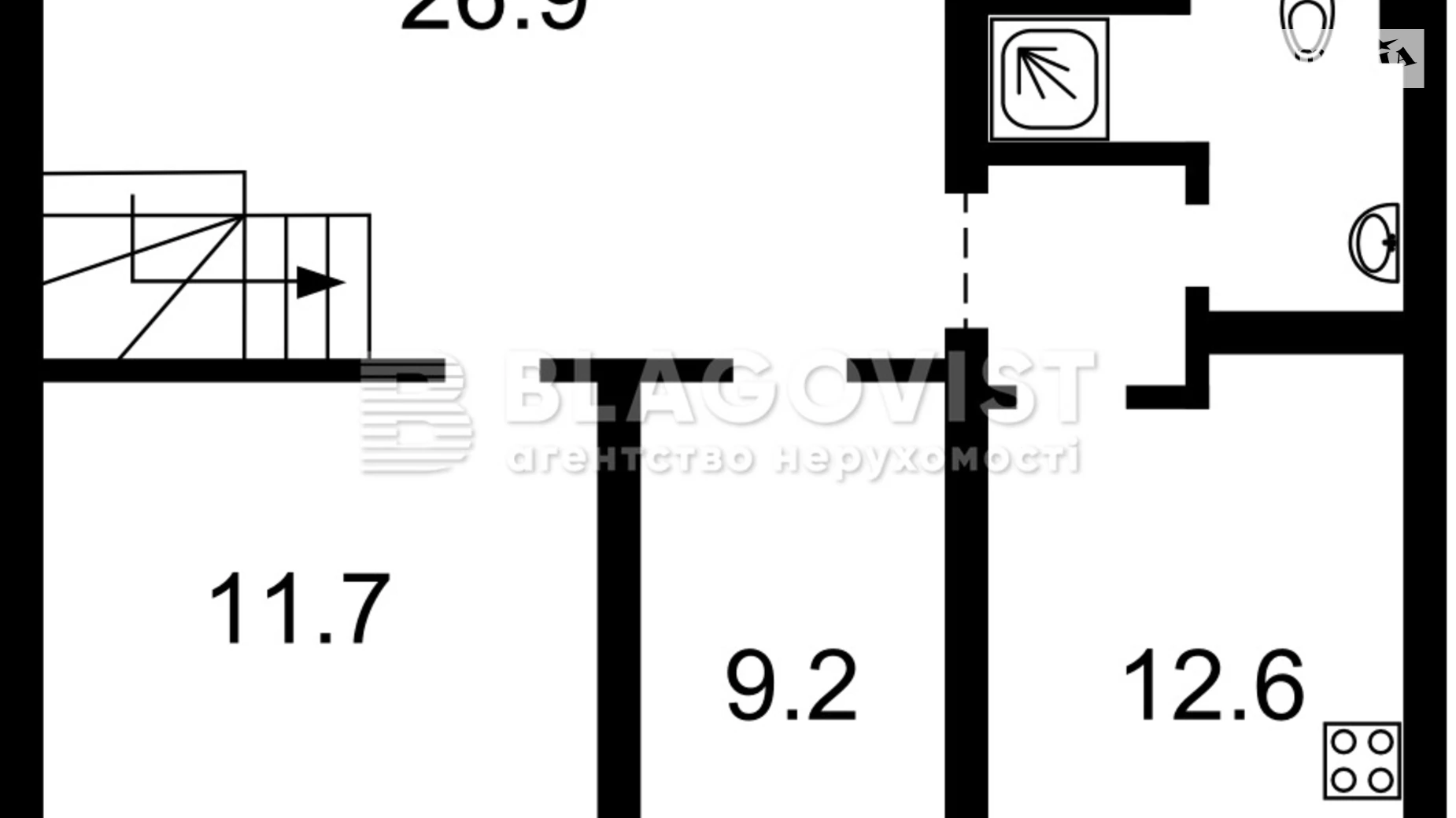 Продается 6-комнатная квартира 150 кв. м в Киеве, ул. Гоголевская, 27 - фото 5
