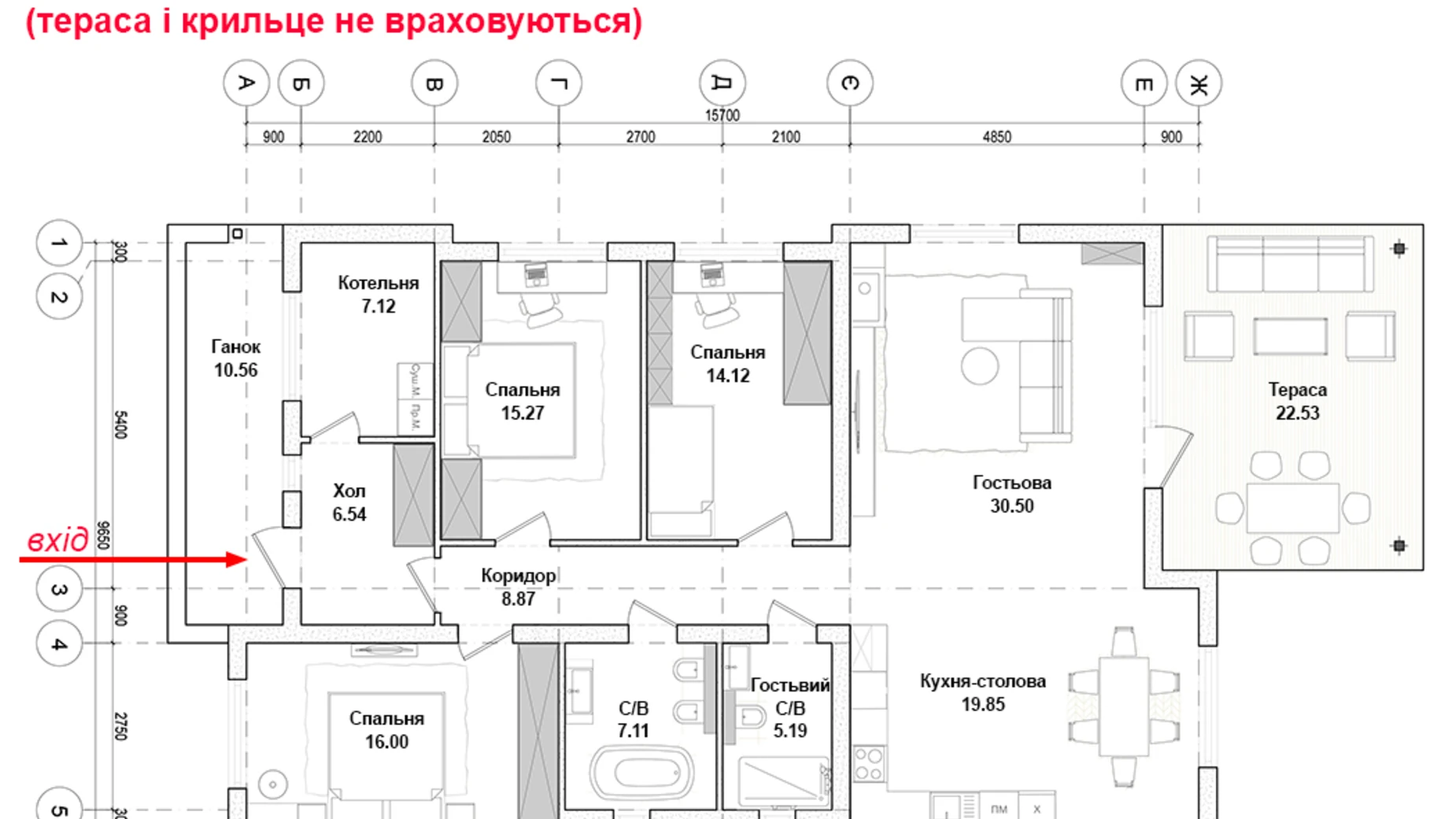 Продается одноэтажный дом 130 кв. м с бассейном, цена: 134000 $ - фото 3