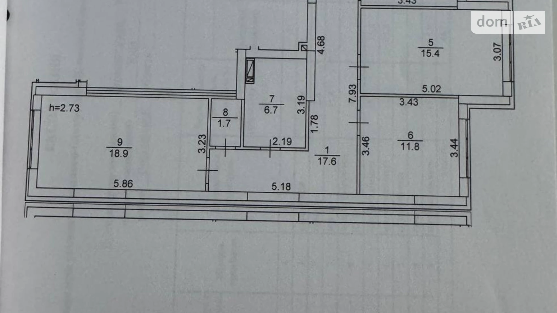 Продается 3-комнатная квартира 90.5 кв. м в Киеве, ул. Тираспольская, 54 - фото 5