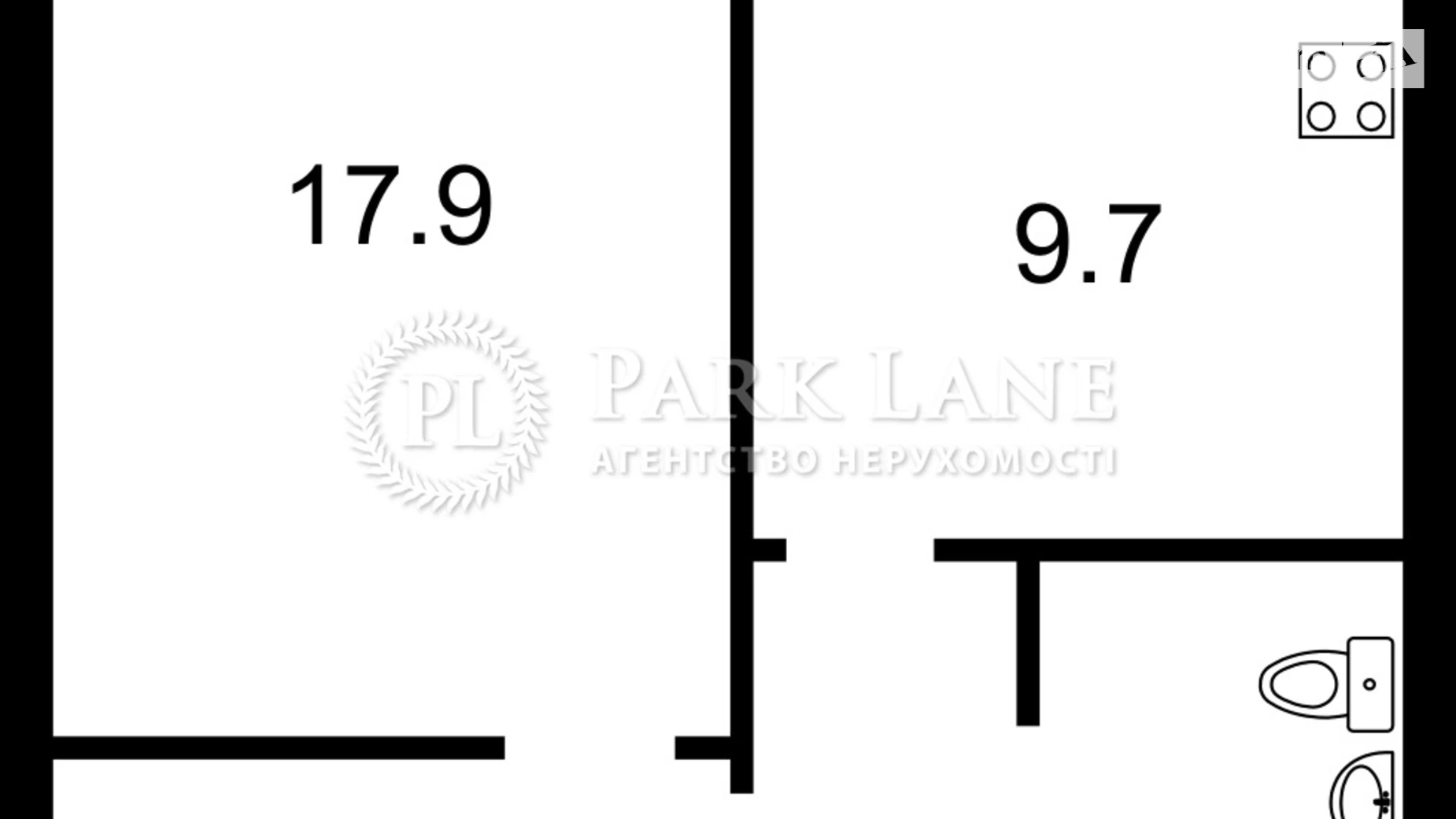 Продается 1-комнатная квартира 42 кв. м в Киеве, ул. Ващенко Григория, 1 - фото 3