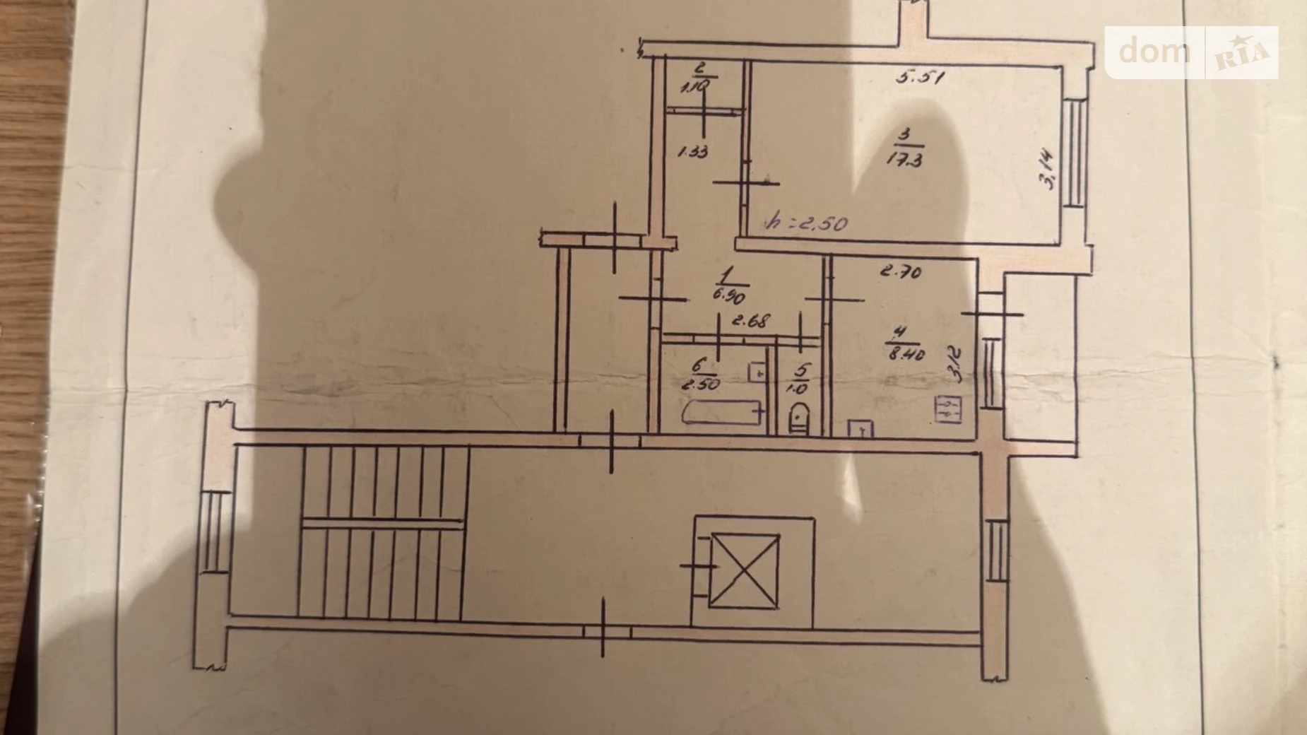Продається 1-кімнатна квартира 38.9 кв. м у Хмельницькому, цена: 38500 $ - фото 2