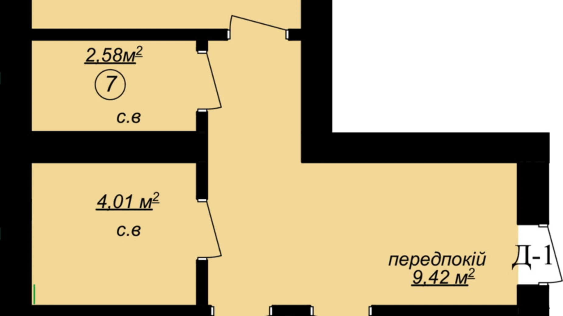 Продается 2-комнатная квартира 62 кв. м в Чагоре, ул. Международная - фото 2