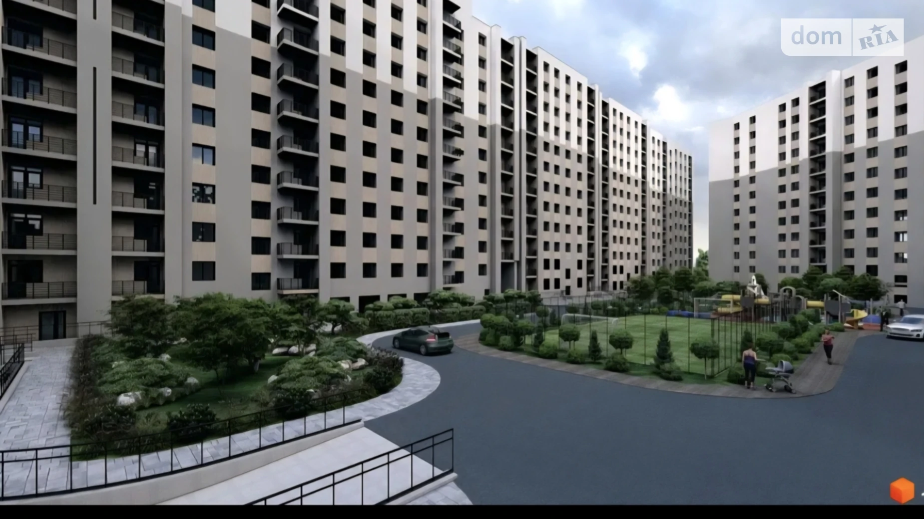 1-комнатная квартира 47.97 кв. м в Тернополе, ул. Сахарова Андрея Академика, 20 - фото 3