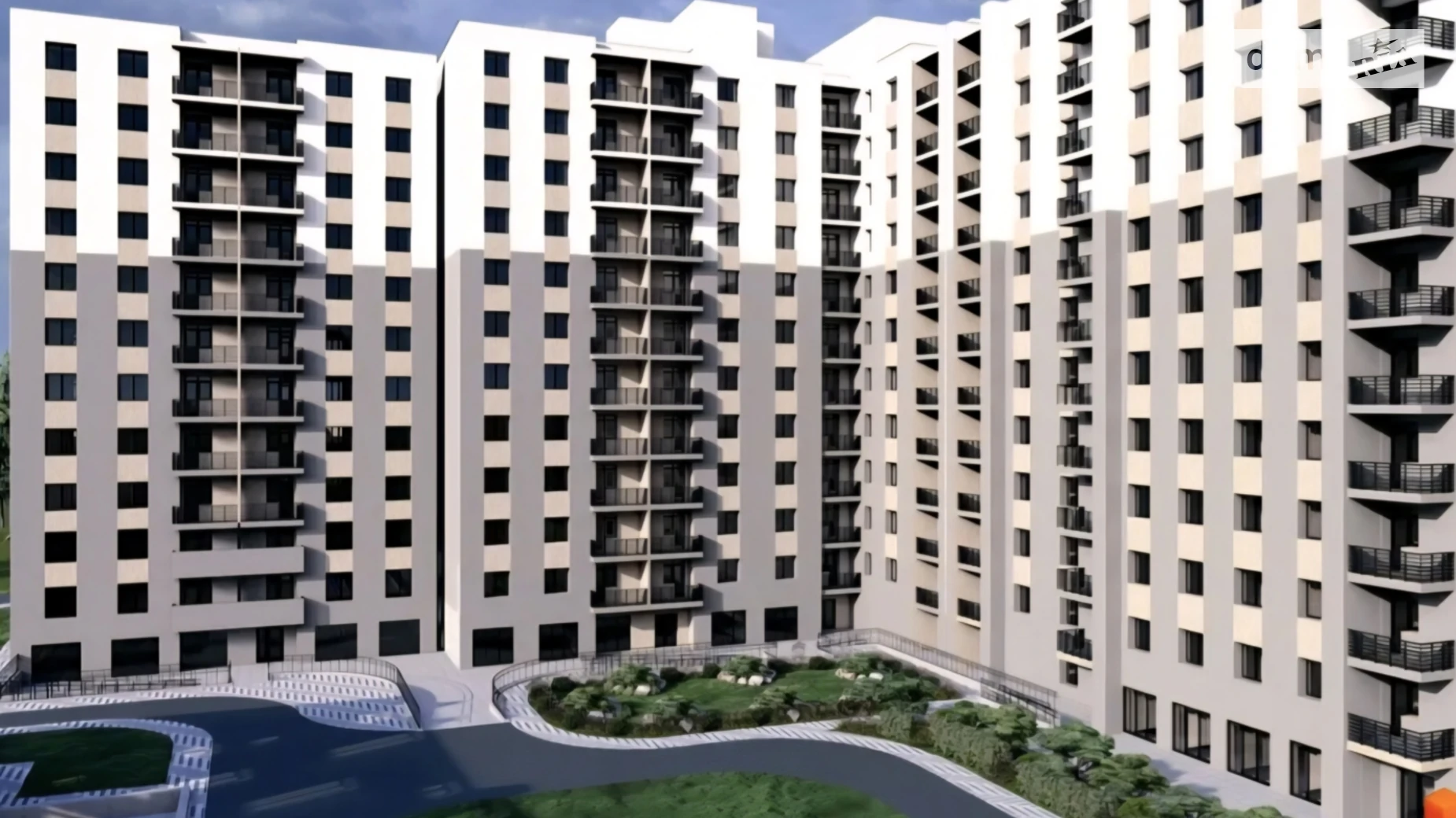 1-комнатная квартира 47.97 кв. м в Тернополе, ул. Сахарова Андрея Академика, 20 - фото 4