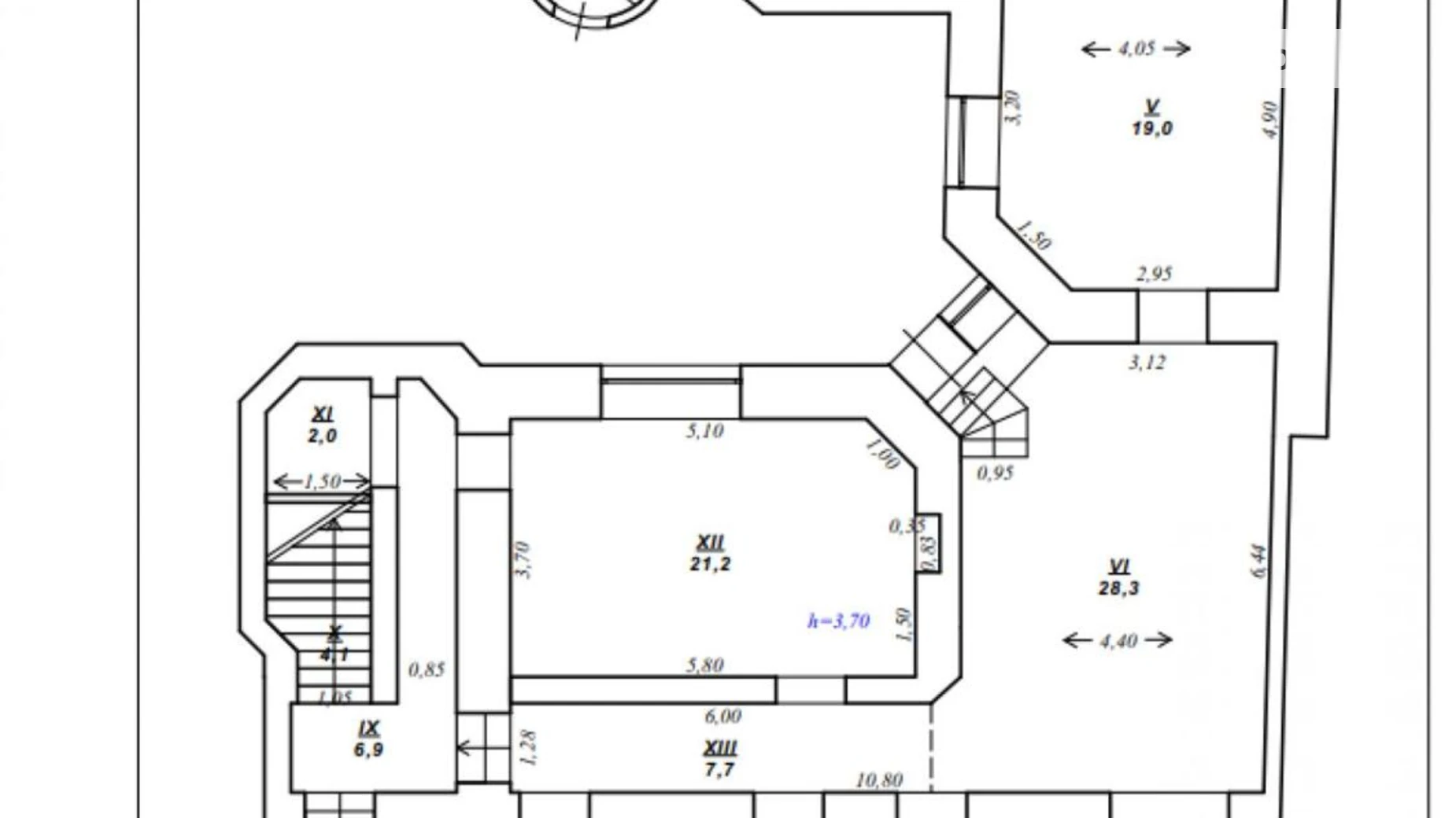 Продается помещения свободного назначения 1083.2 кв. м в 4-этажном здании, цена: 3500000 $ - фото 3