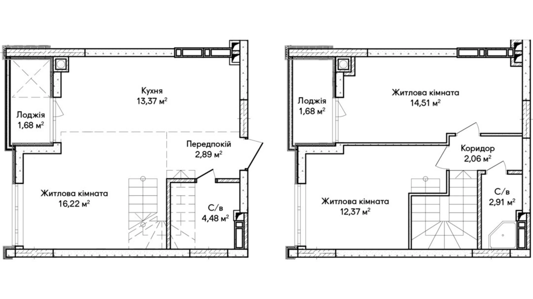 Продается 3-комнатная квартира 72 кв. м в Ирпене, ул. Ольги Кобылянской(Достоевского), 1В - фото 2
