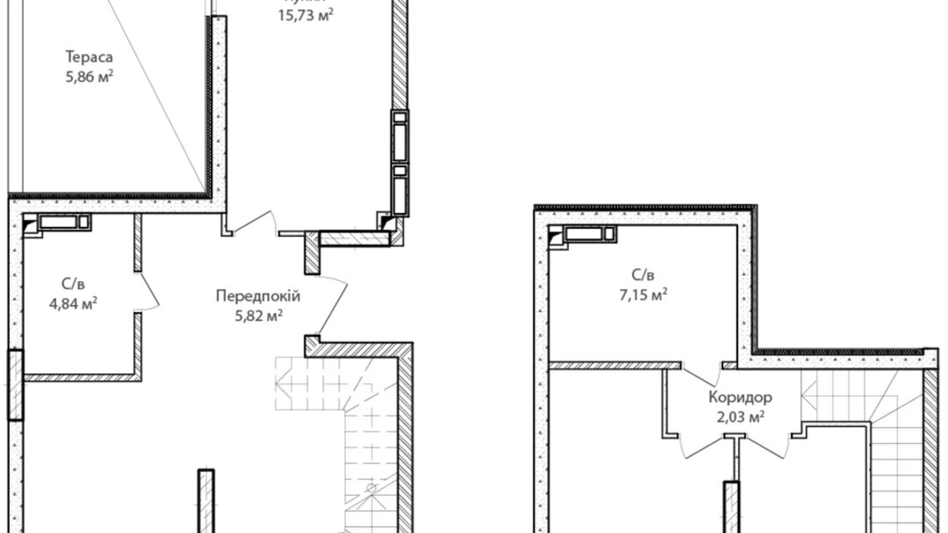 Продается 4-комнатная квартира 108 кв. м в Ирпене, ул. Кобылянской Ольги, 1В/23 - фото 2