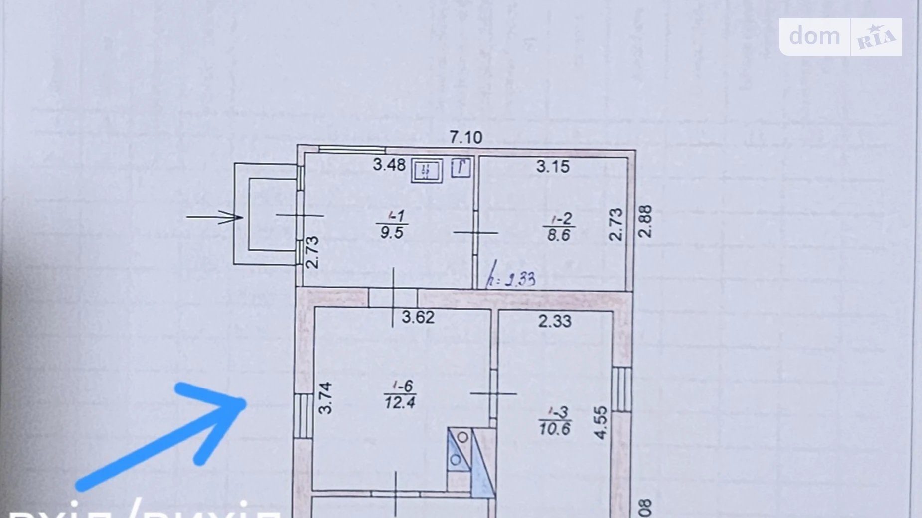 Продается одноэтажный дом 86 кв. м с гаражом, цена: 39000 $ - фото 4
