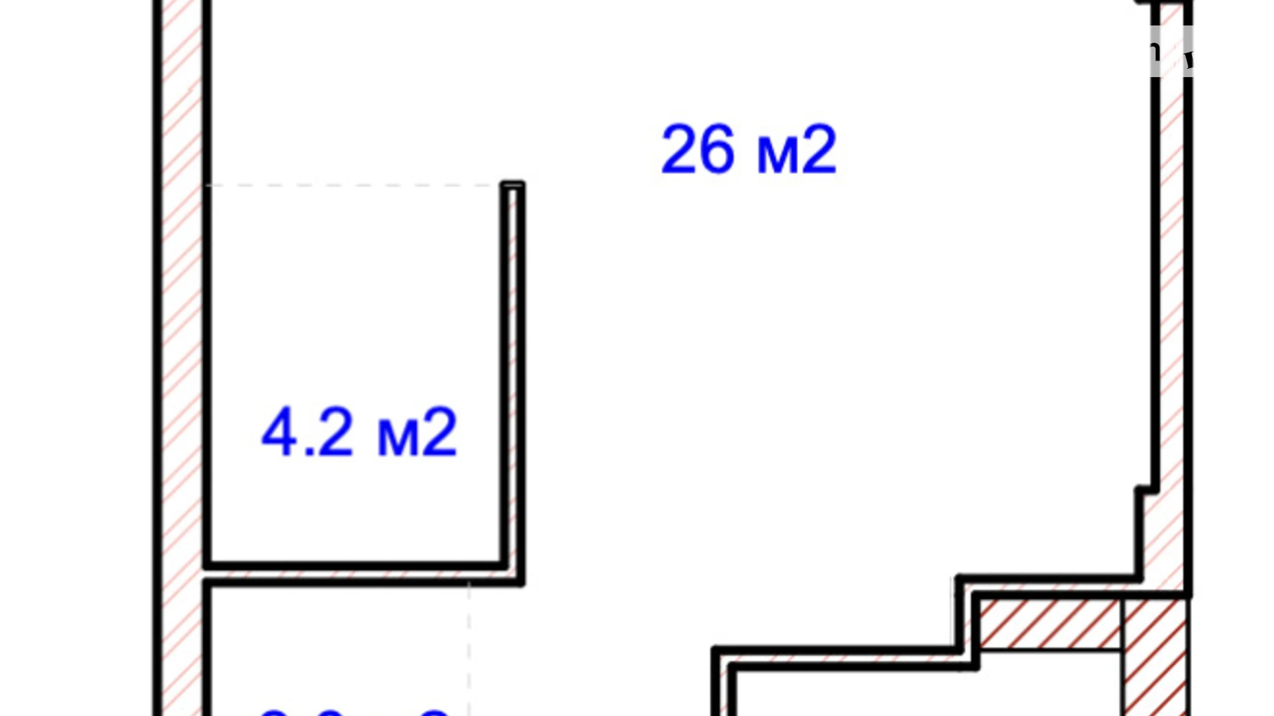Продається 1-кімнатна квартира 40 кв. м у Києві, вул. Польова, 73 - фото 2