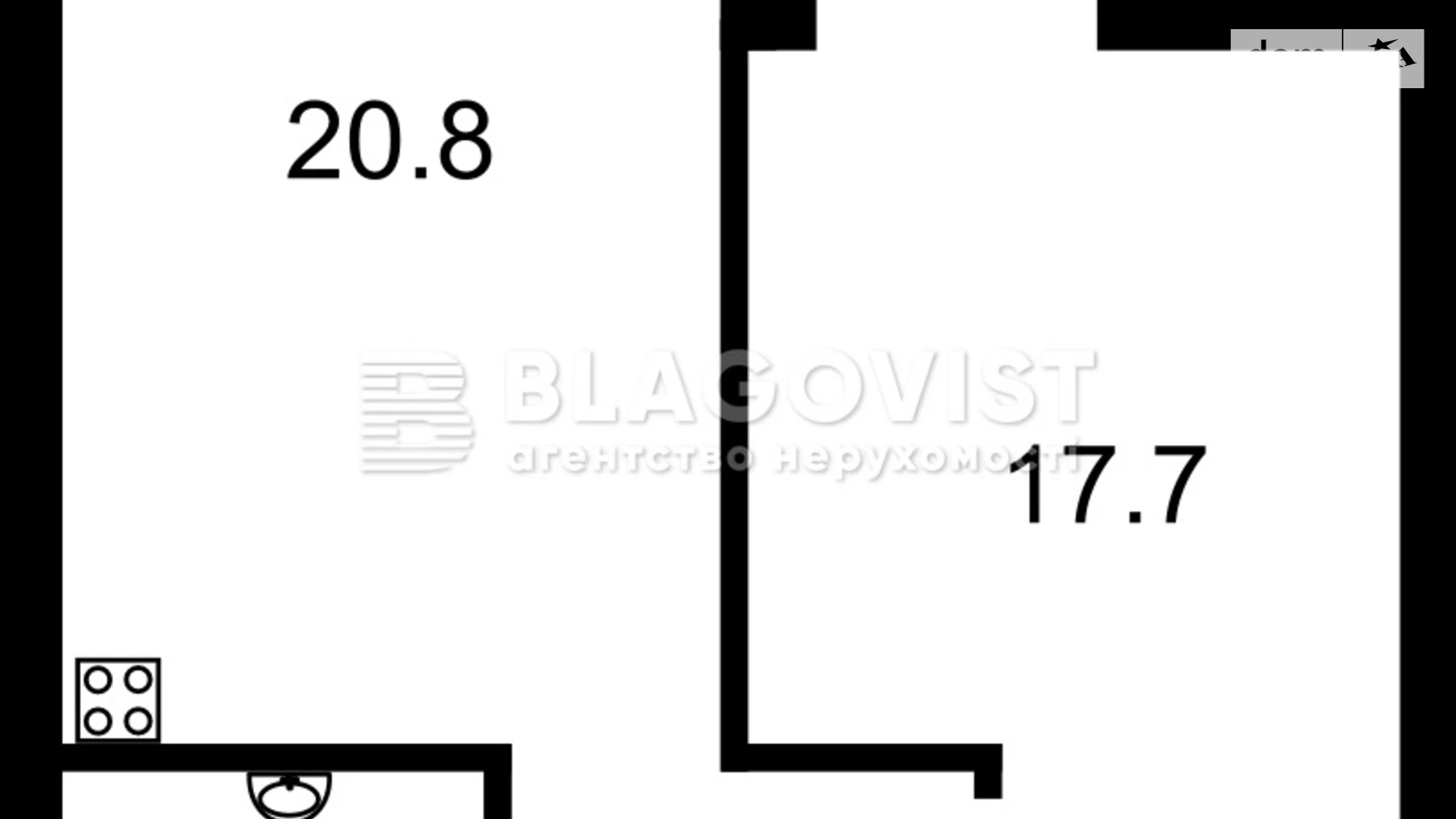 Продається 1-кімнатна квартира 50 кв. м у Києві, пров. Музейний, 8 - фото 3