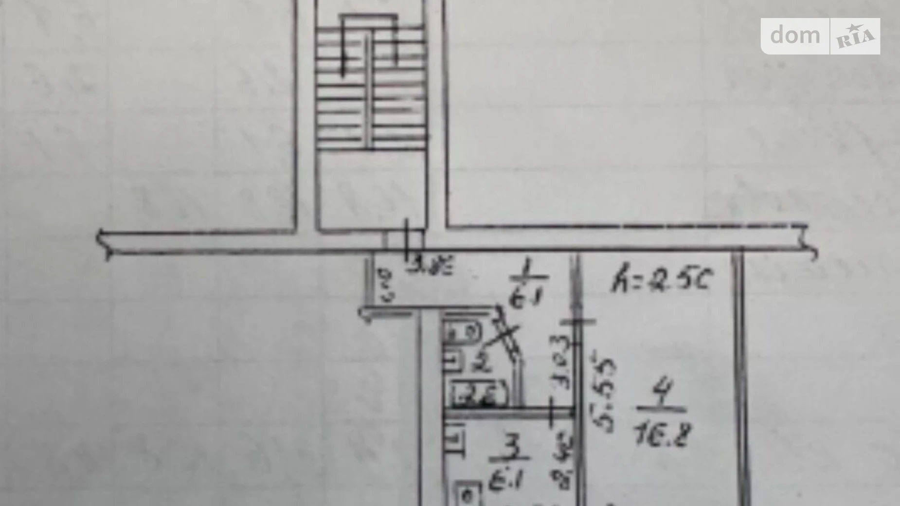 Продається 1-кімнатна квартира 32.4 кв. м у Дніпрі, просп. Поля Олександра, 50А - фото 3