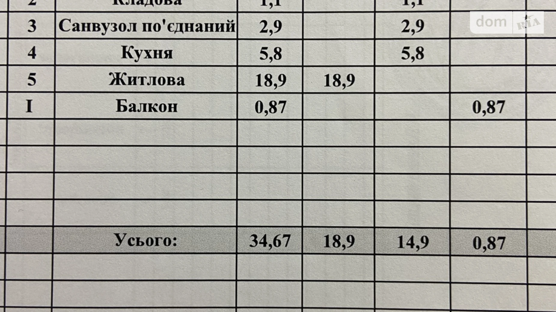 Продается 1-комнатная квартира 34.67 кв. м в, цена: 19000 $ - фото 2