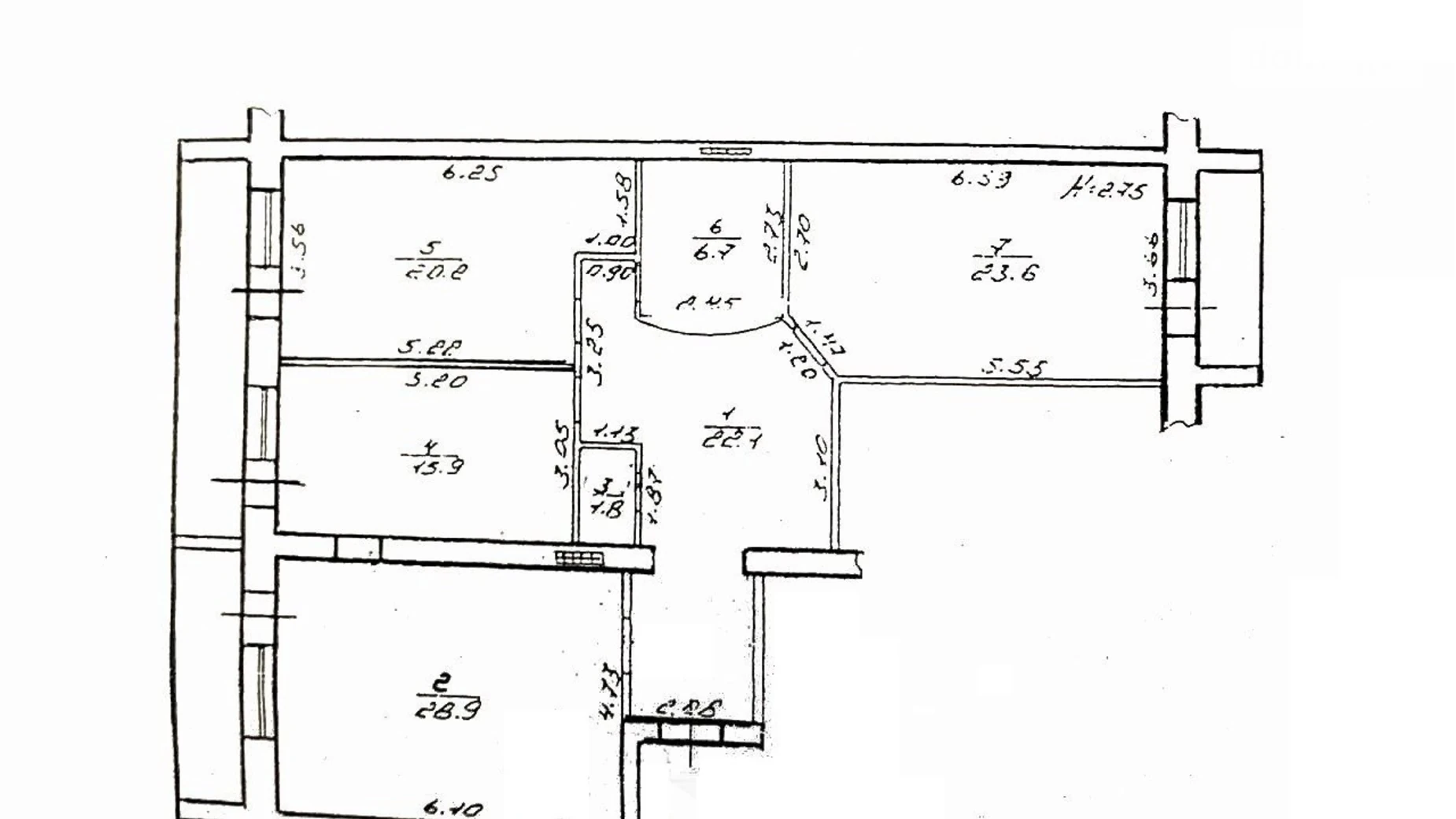 Сдается в аренду 3-комнатная квартира 124.9 кв. м в Одессе, ул. Армейская - фото 3