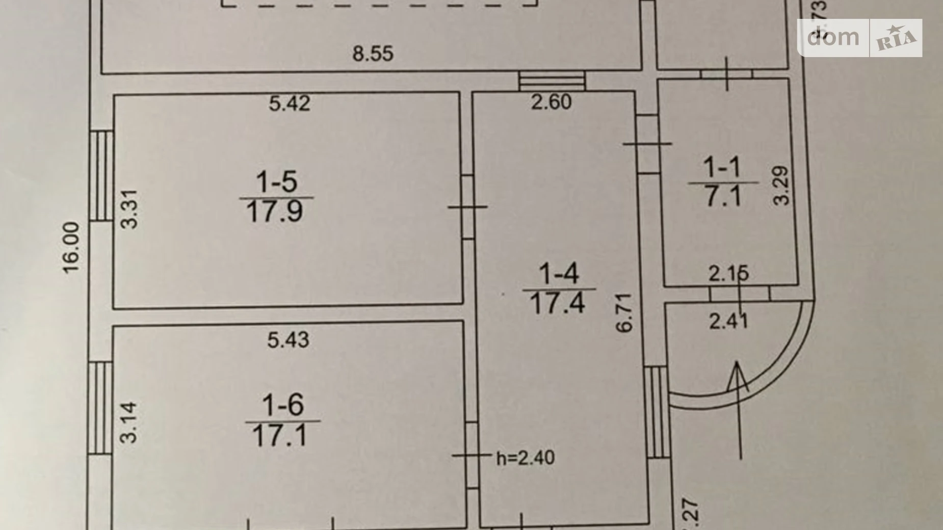 Продается одноэтажный дом 136.8 кв. м с бассейном, цена: 13000 $ - фото 5