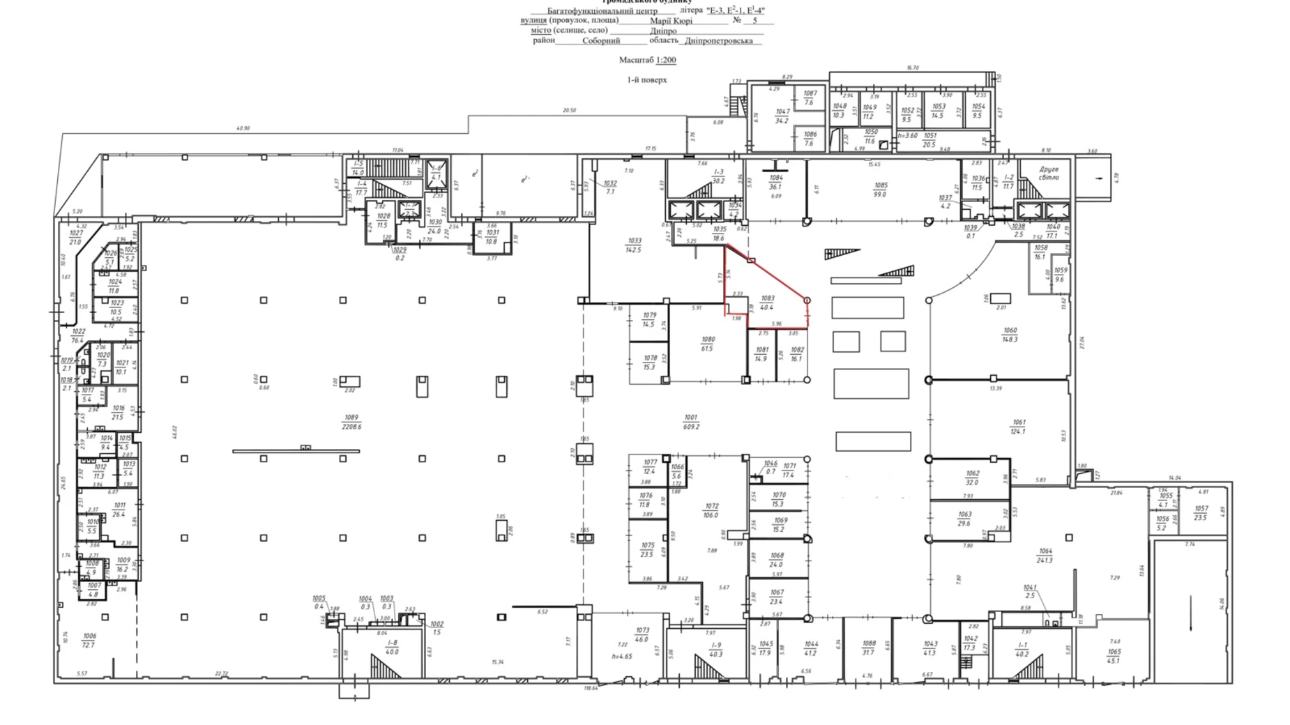 Здається в оренду приміщення вільного призначення 40.4 кв. м в 3-поверховій будівлі, цена: 1753 $ - фото 5