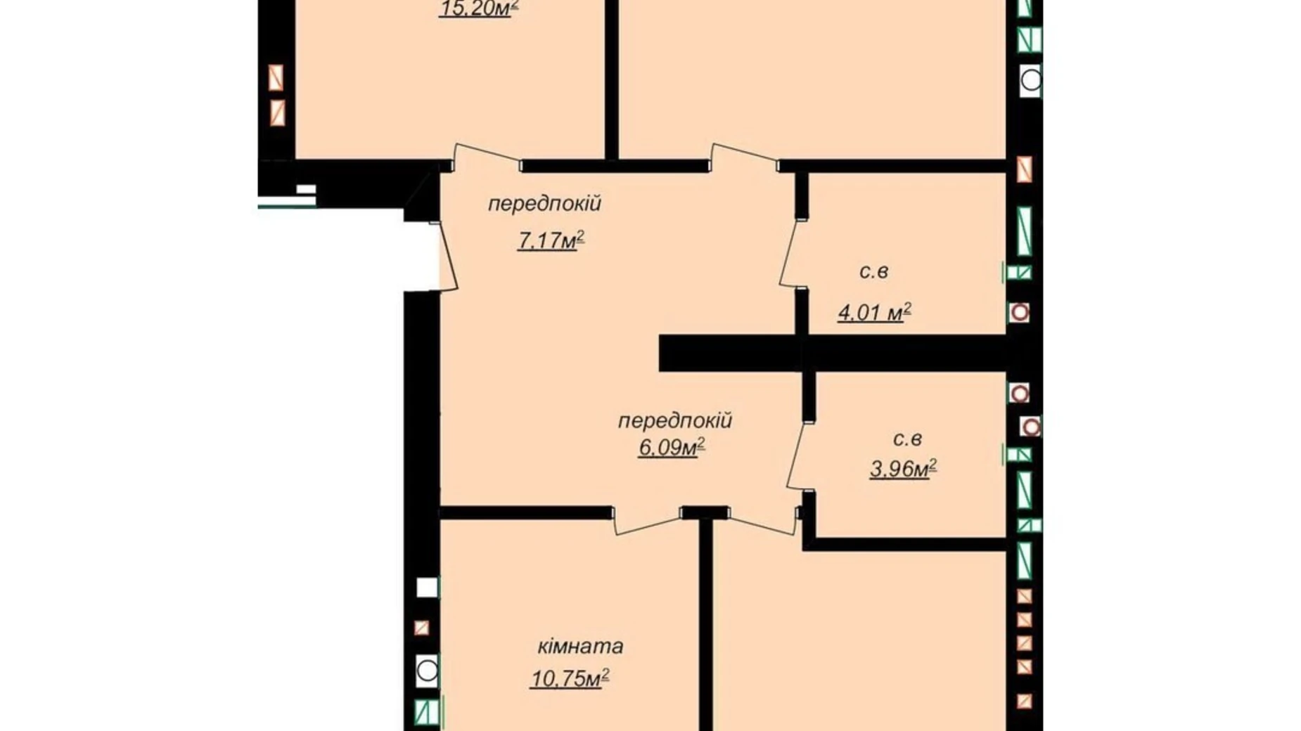 Продается 3-комнатная квартира 85 кв. м в Чагоре - фото 2
