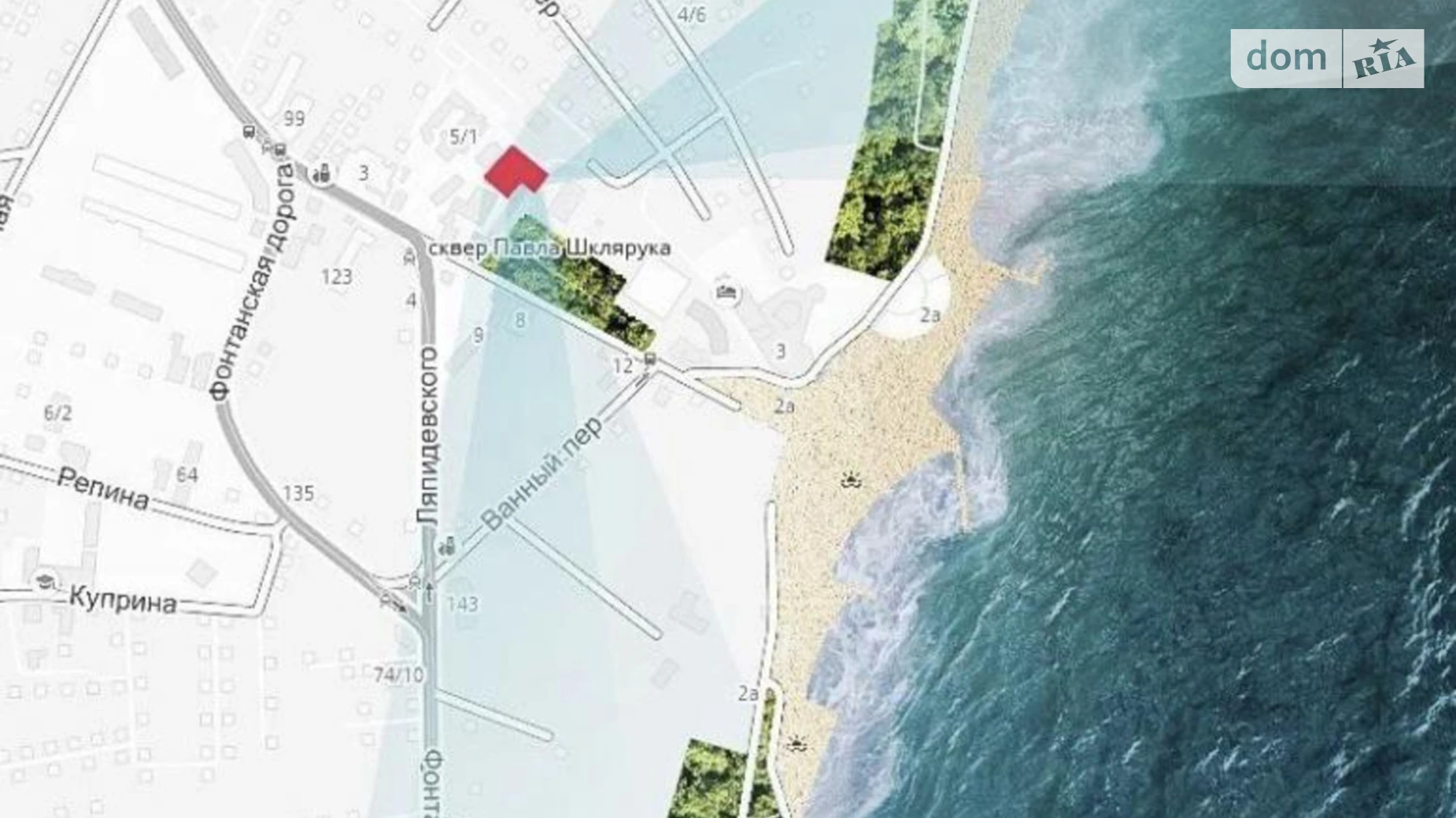 Продается 1-комнатная квартира 32 кв. м в Одессе, пер. Ванный, 5Г - фото 2