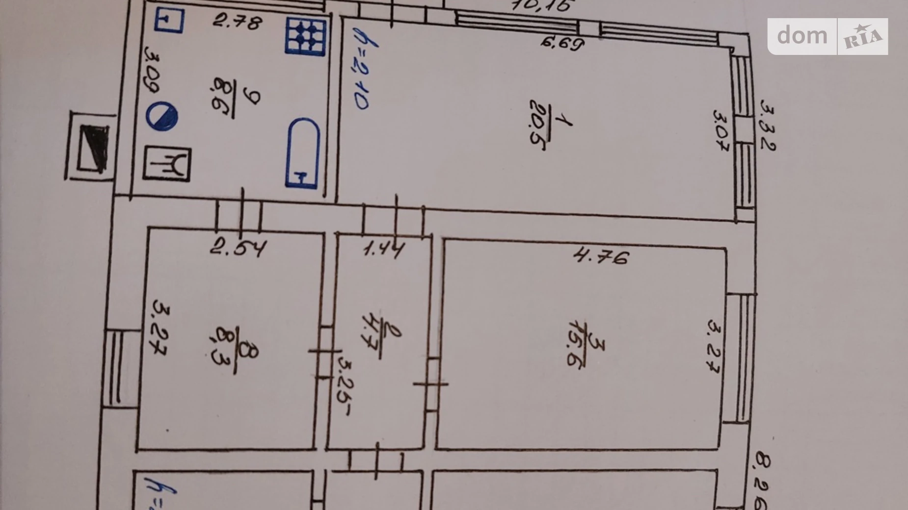 Продается одноэтажный дом 88.5 кв. м с баней/сауной, цена: 17000 $ - фото 2