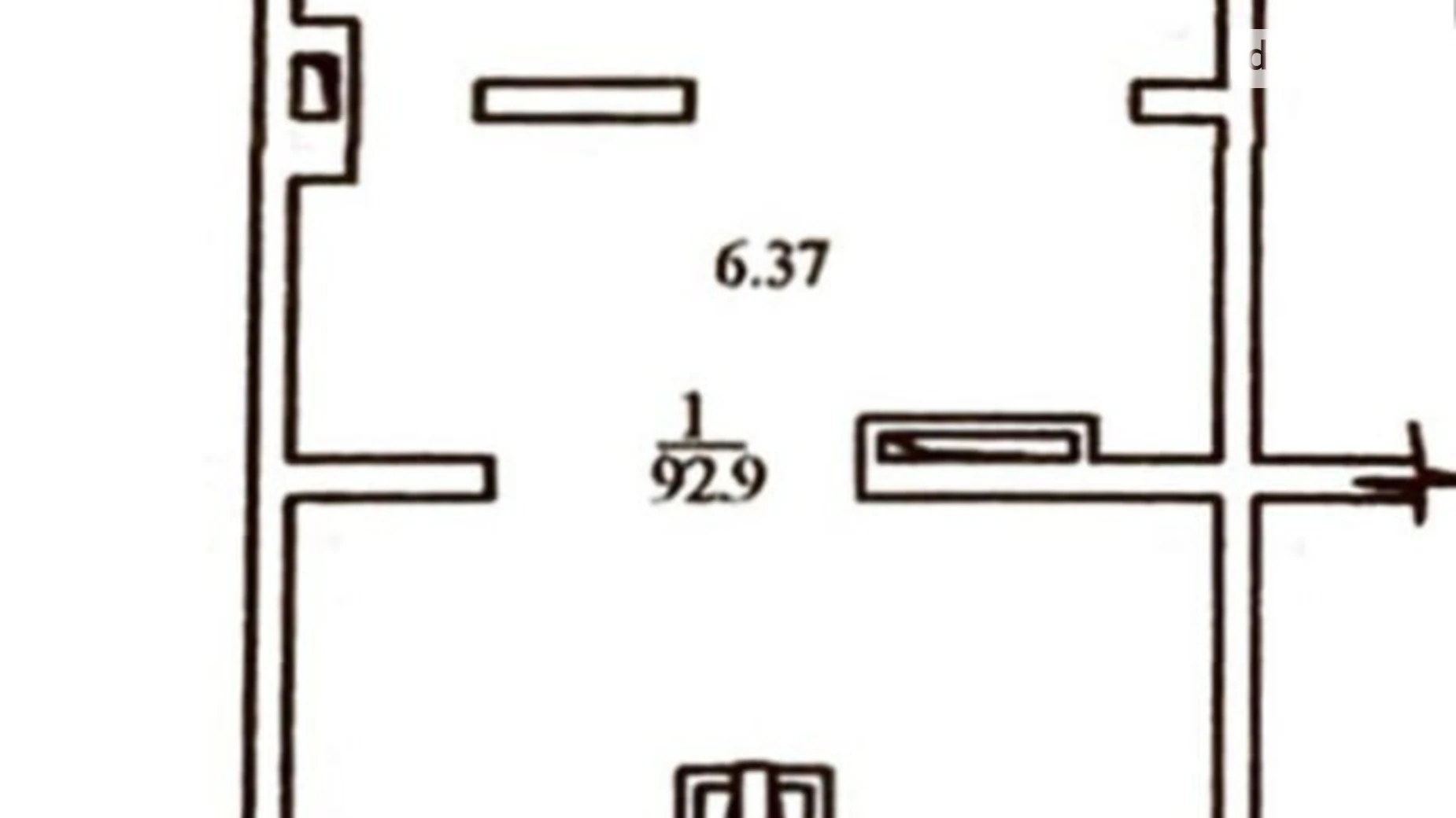 Сдается в аренду помещения свободного назначения 93 кв. м в 25-этажном здании, цена: 100000 грн - фото 4