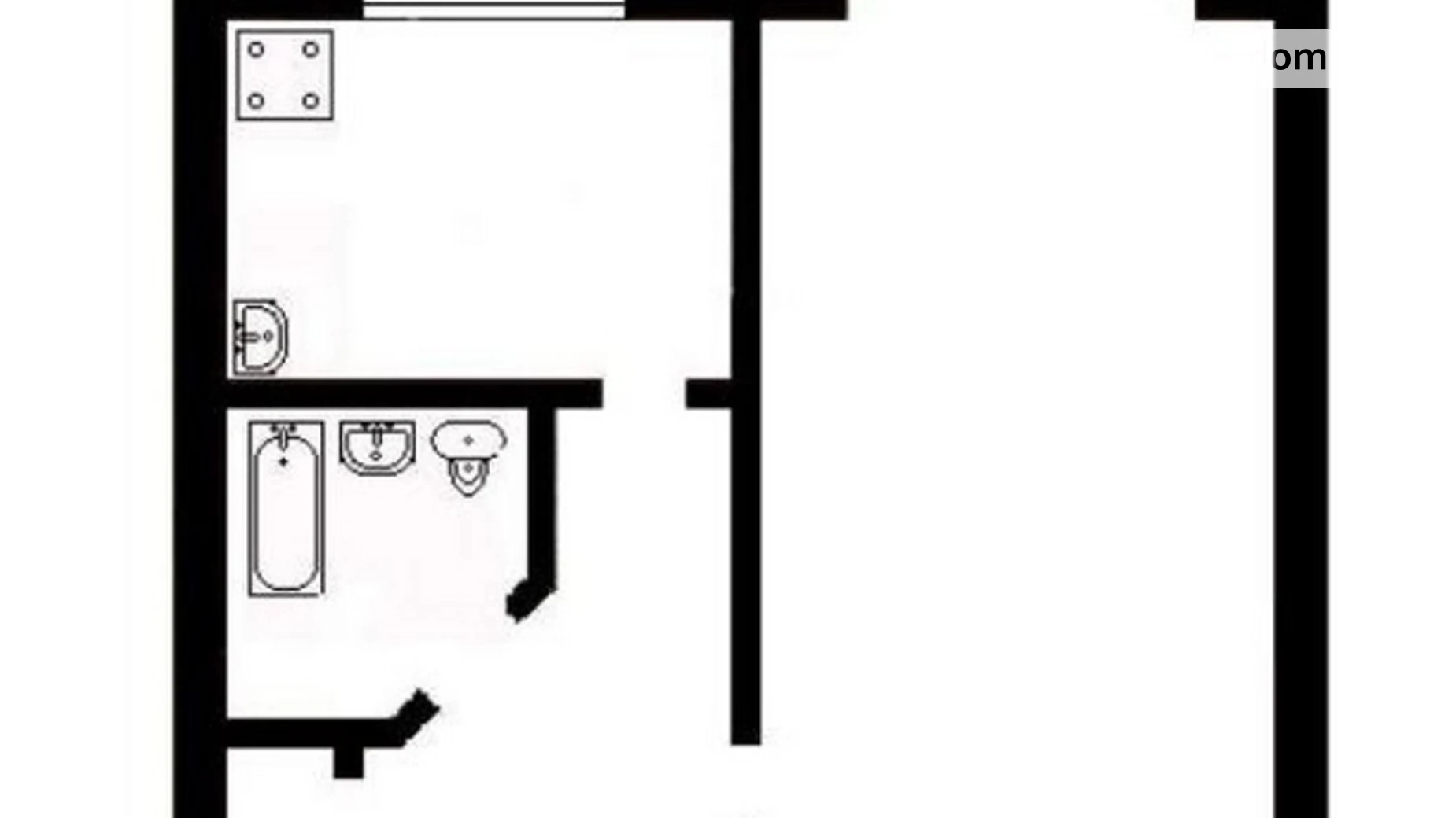 Здається в оренду 1-кімнатна квартира 33 кв. м у Києві, вул. Рене Декарта(Кулібіна), 6 - фото 3