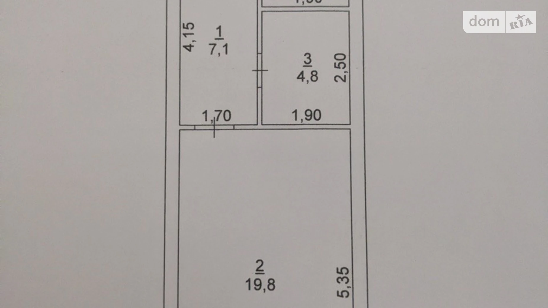 Продается 1-комнатная квартира 34.7 кв. м в Одессе, ул. Боровского Николая - фото 2