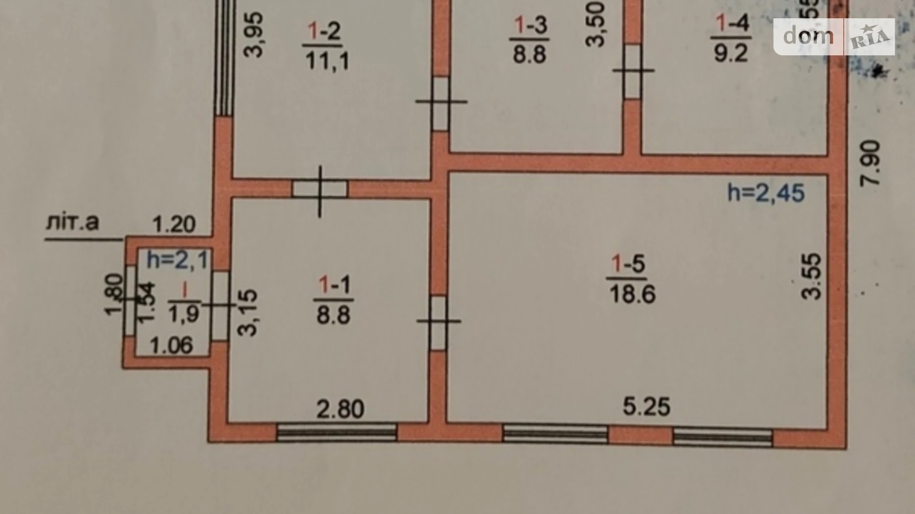 Продается дом на 2 этажа 70 кв. м с участком, цена: 32000 $ - фото 5