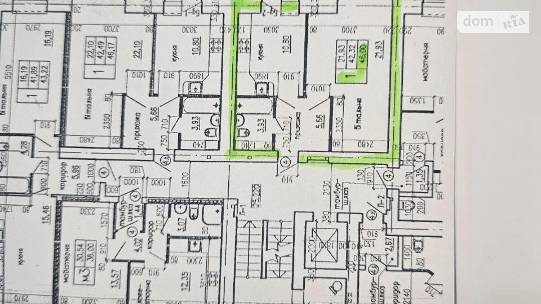 1-комнатная квартира 46 кв. м в Тернополе, цена: 43700 $ - фото 4