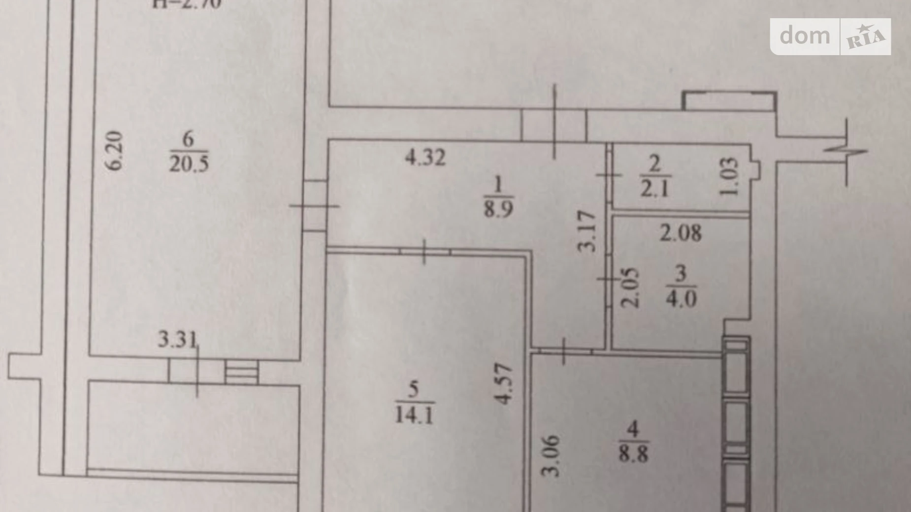 Продается 2-комнатная квартира 60 кв. м в Харькове, ул. Заливная, 12 - фото 3