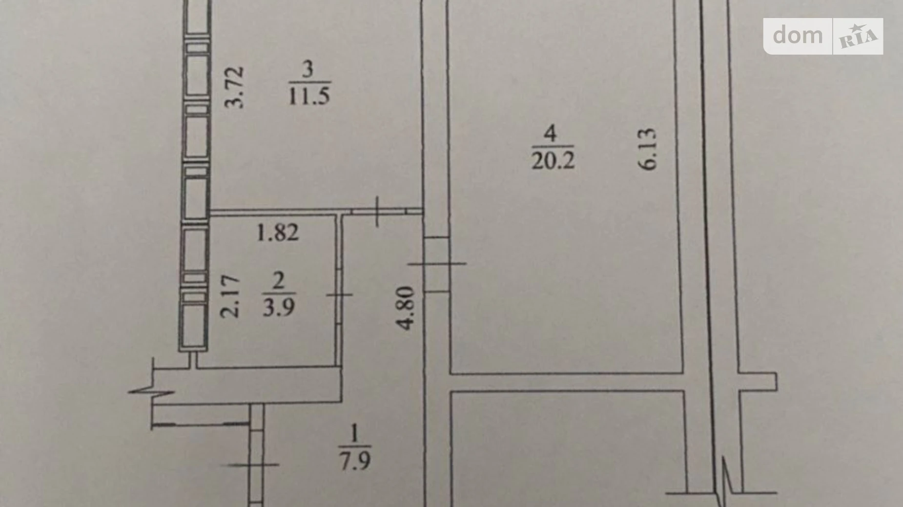 Продается 1-комнатная квартира 45.4 кв. м в Харькове, ул. Заливная, 12 - фото 3