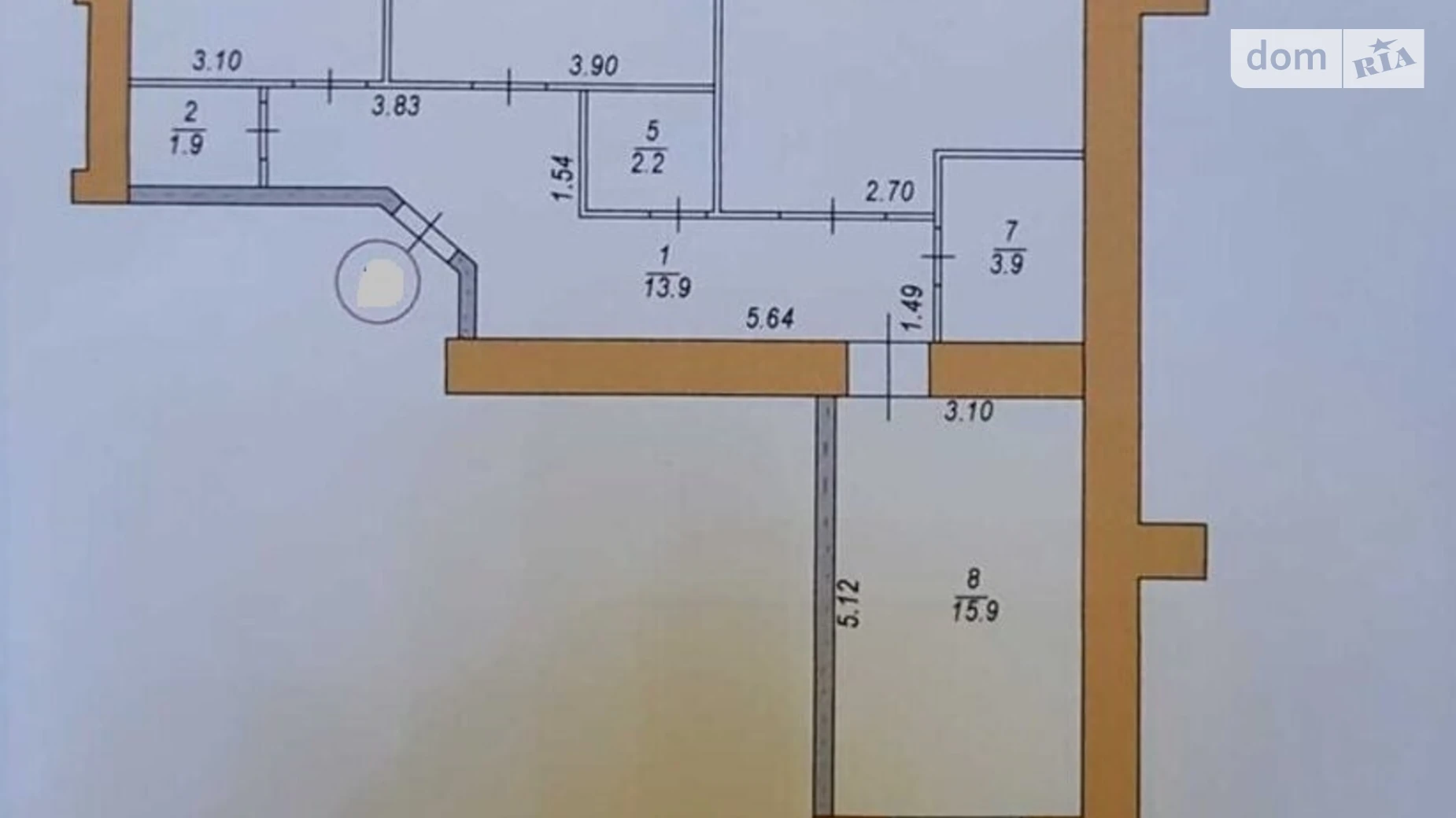 3-комнатная квартира 93 кв. м в, цена: 60000 $ - фото 4